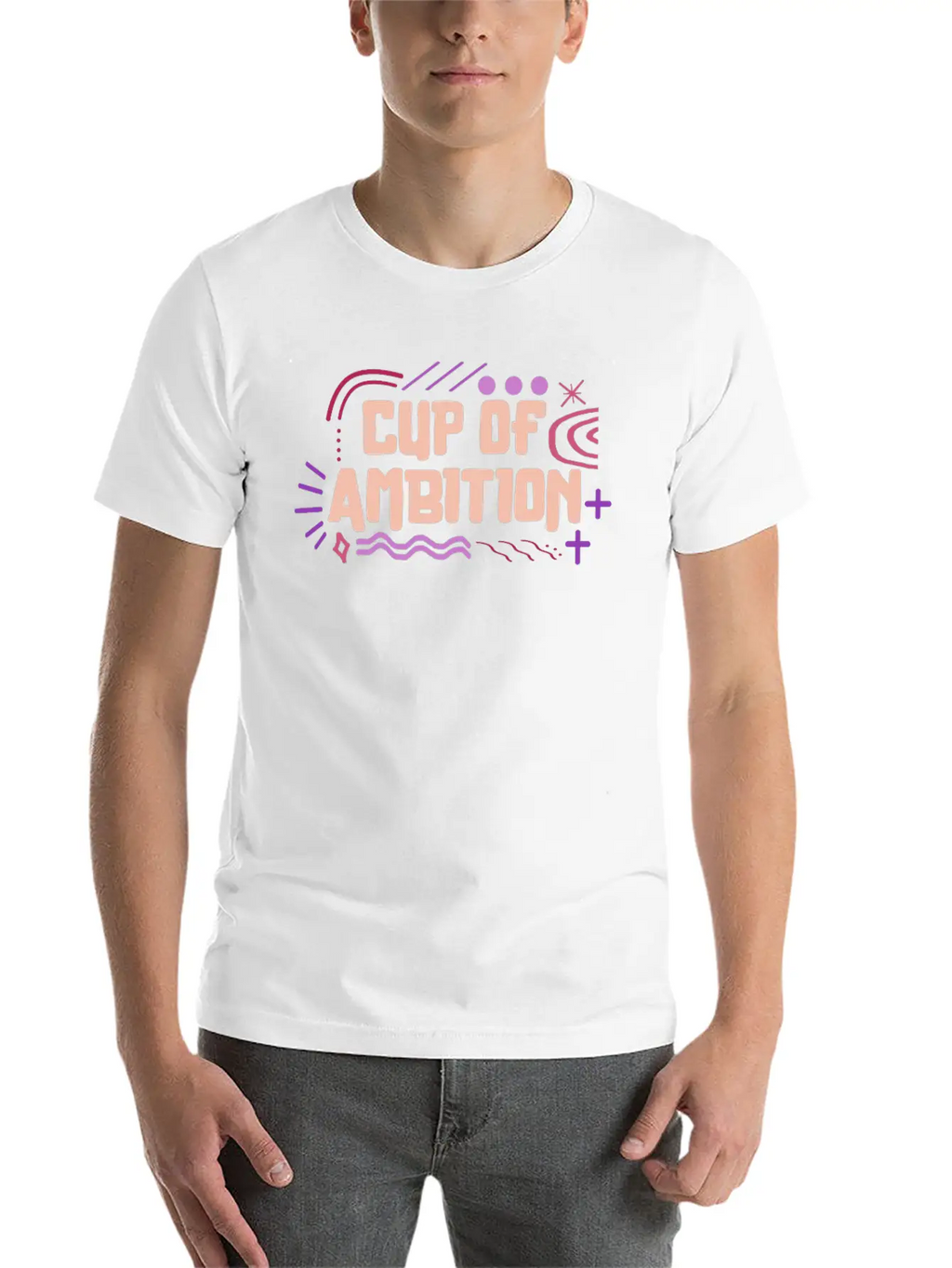 Feminist Mug, Cup Of Ambition Women Empowerment Classic Cotton Tee – Unisex Comfort For Any Season