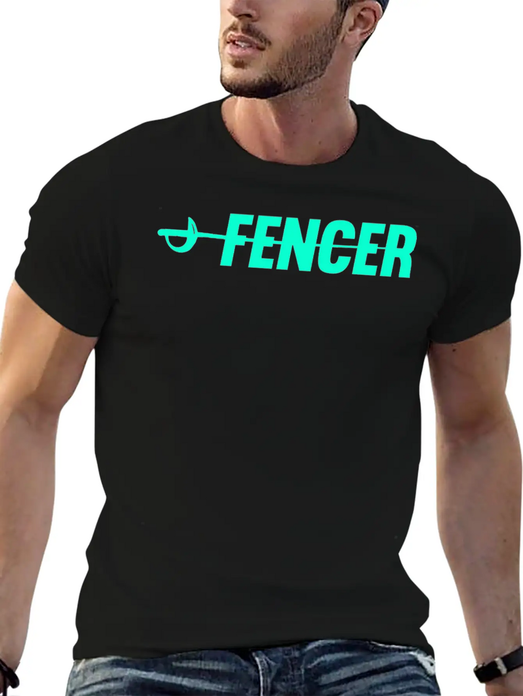 Fencing Fencer Martial Arts Timeless Short Sleeve Tee – Comfy And Minimalist Design