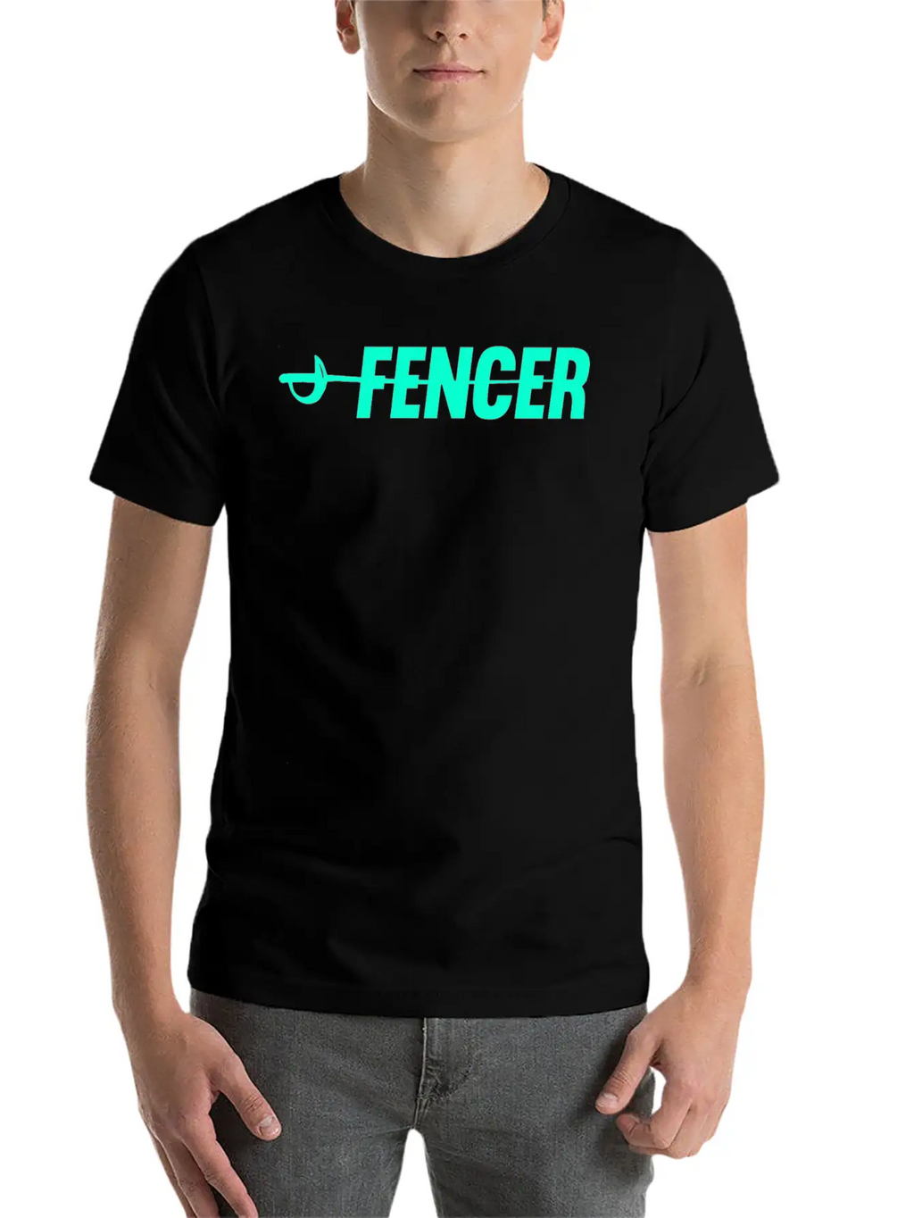 Fencing Fencer Martial Arts Timeless Short Sleeve Tee – Comfy And Minimalist Design
