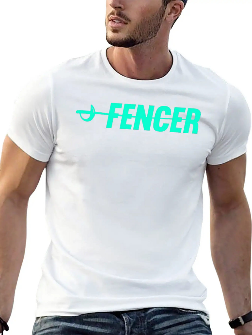 Fencing Fencer Martial Arts Timeless Short Sleeve Tee – Comfy And Minimalist Design