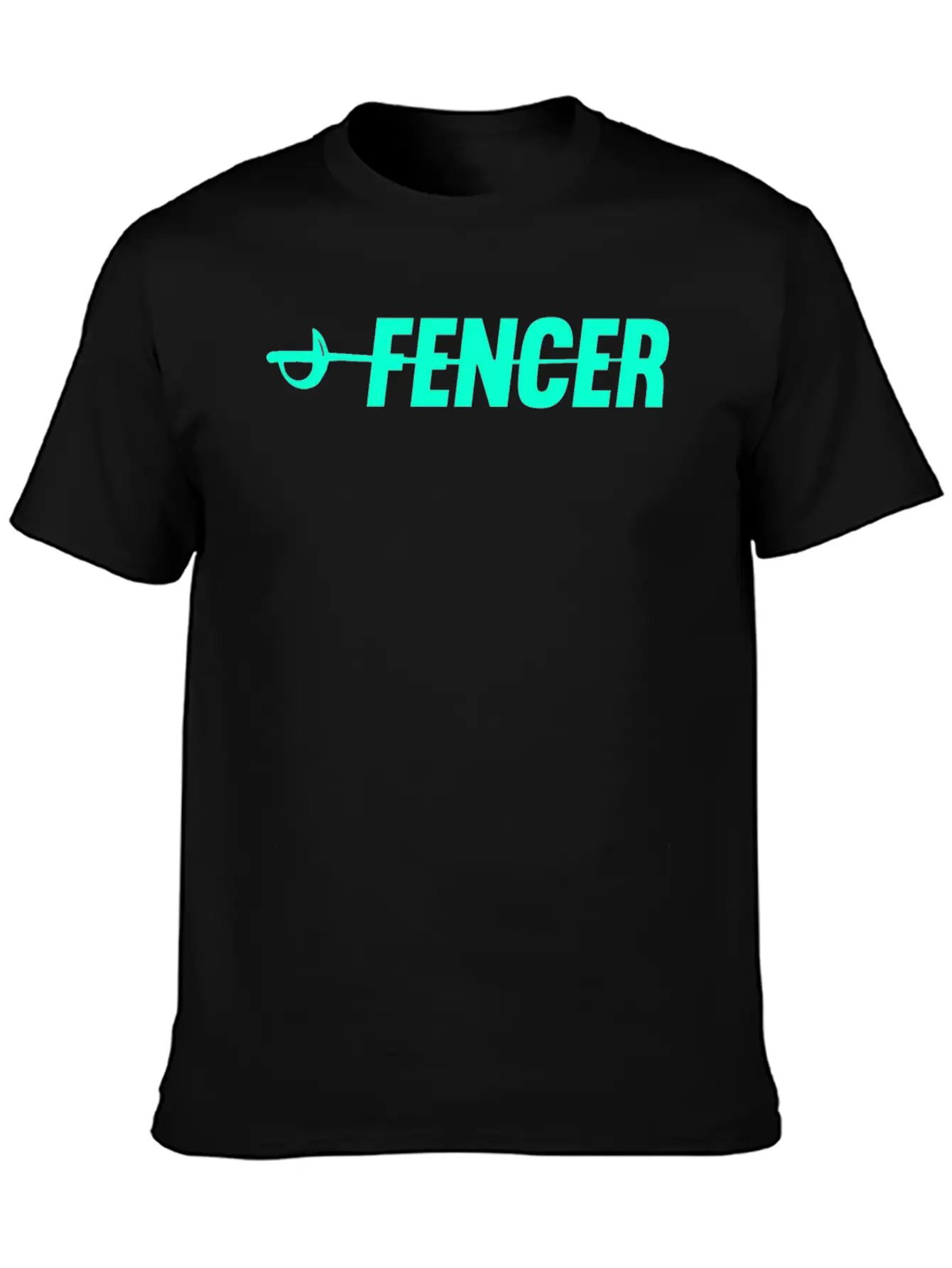 Fencing Fencer Martial Arts Timeless Short Sleeve Tee – Comfy And Minimalist Design