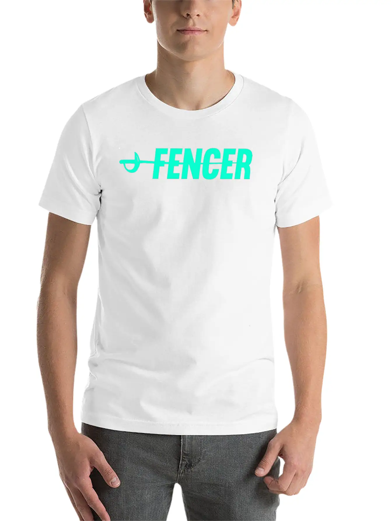 Fencing Fencer Martial Arts Timeless Short Sleeve Tee – Comfy And Minimalist Design