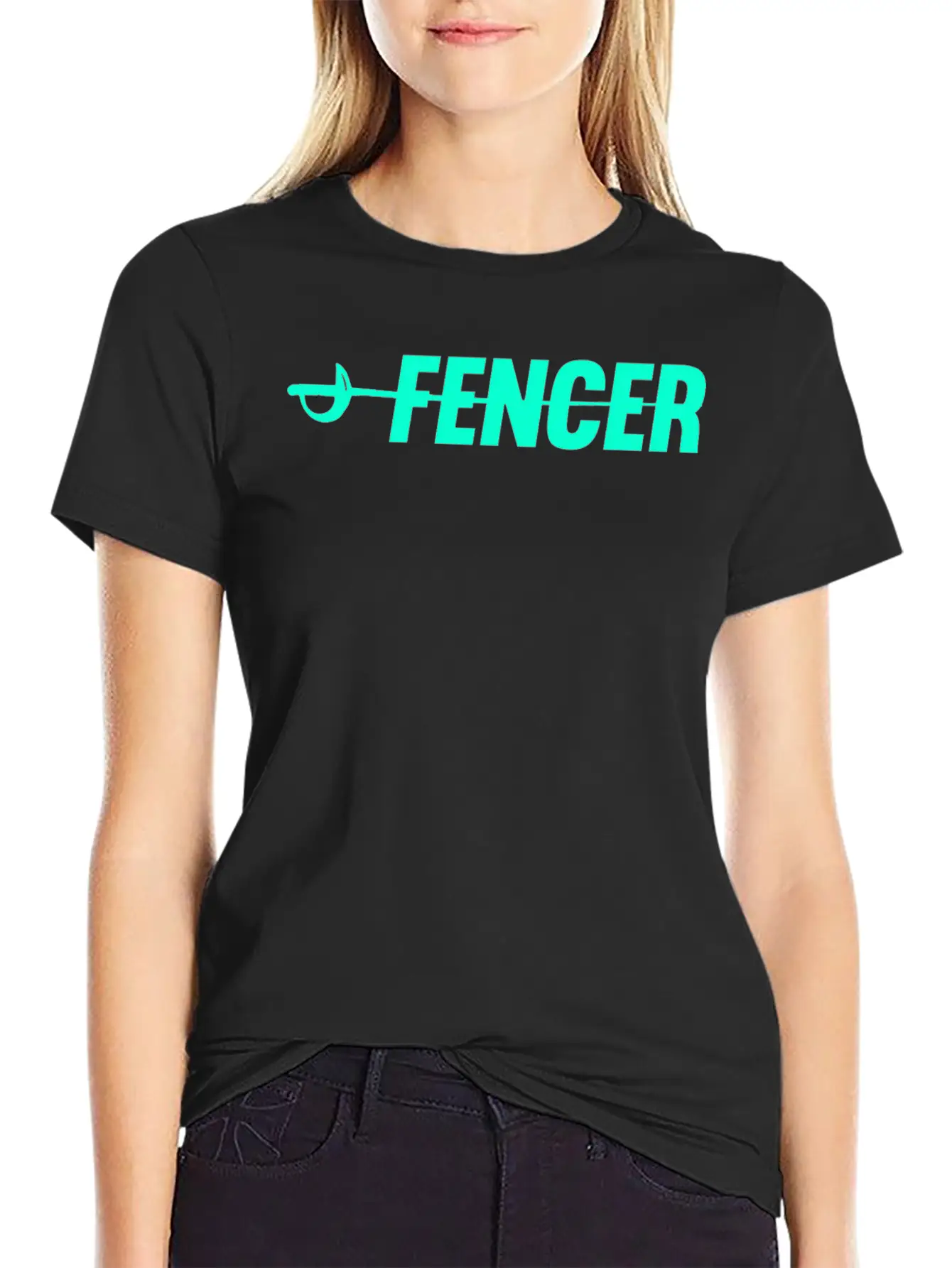 Fencing Fencer Martial Arts Timeless Short Sleeve Tee – Comfy And Minimalist Design
