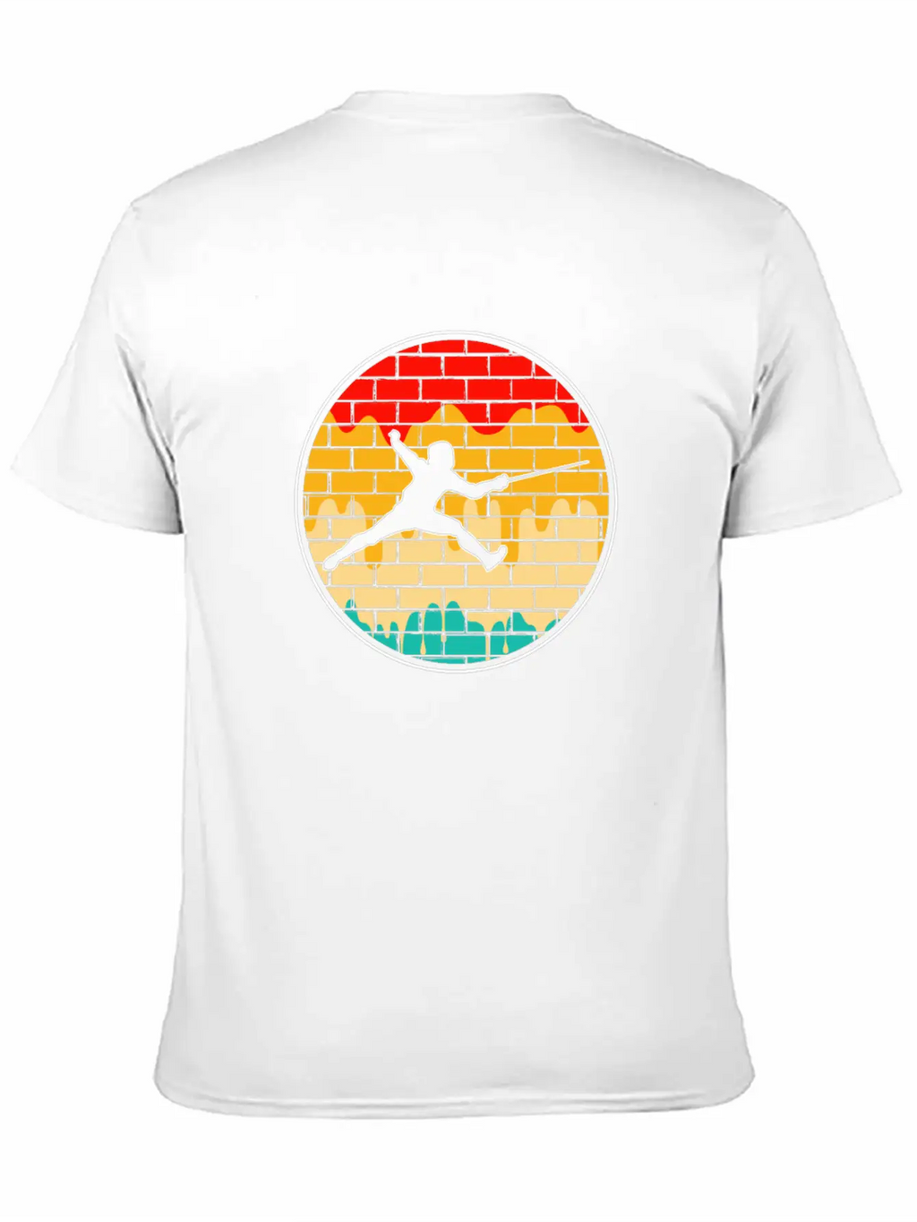 Fencing Retro Stylish Everyday T-Shirt – Unisex Basic Cotton Tee
