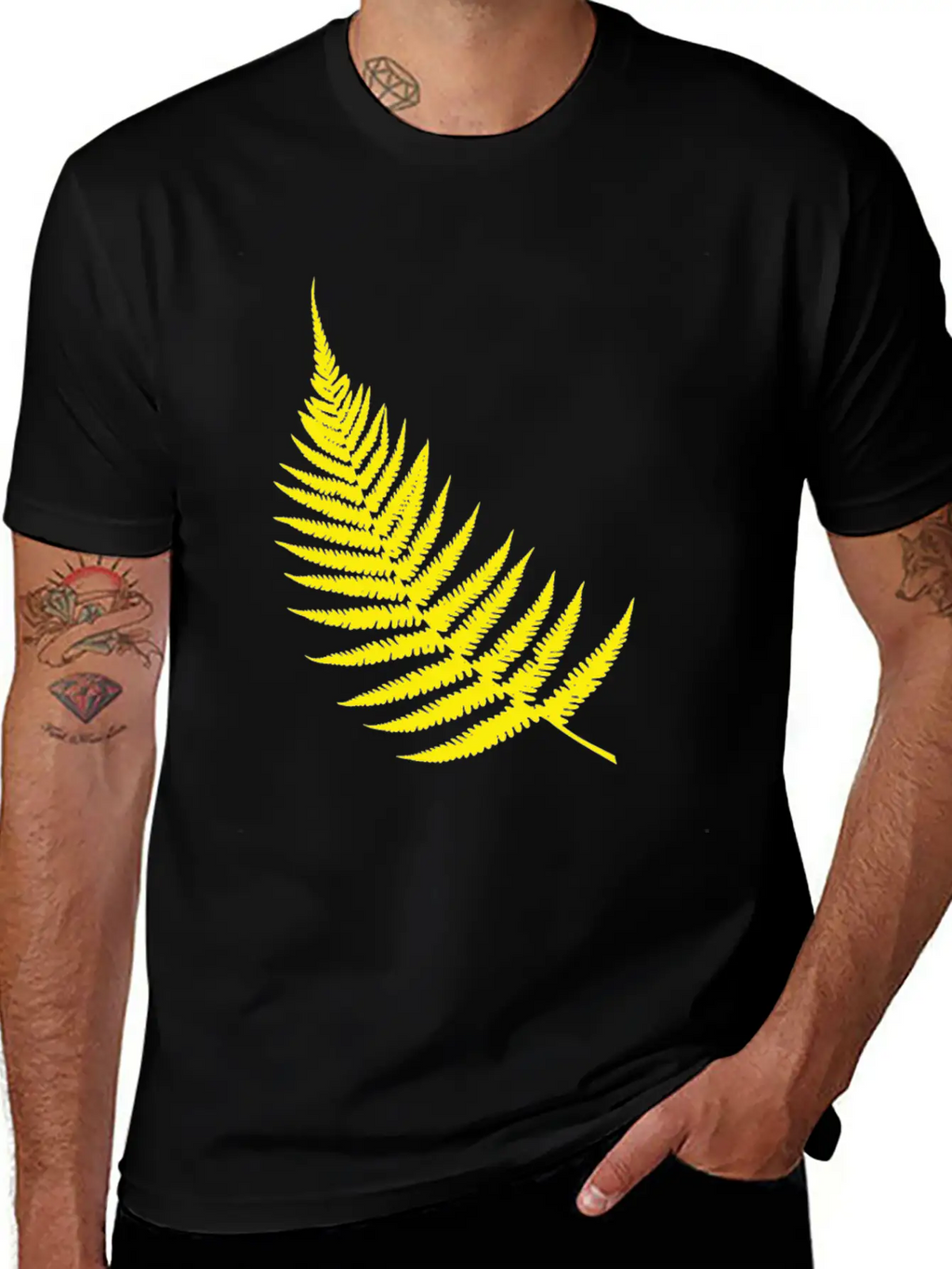 Fern 5 Timeless Short Sleeve Tee – Comfy And Minimalist Design
