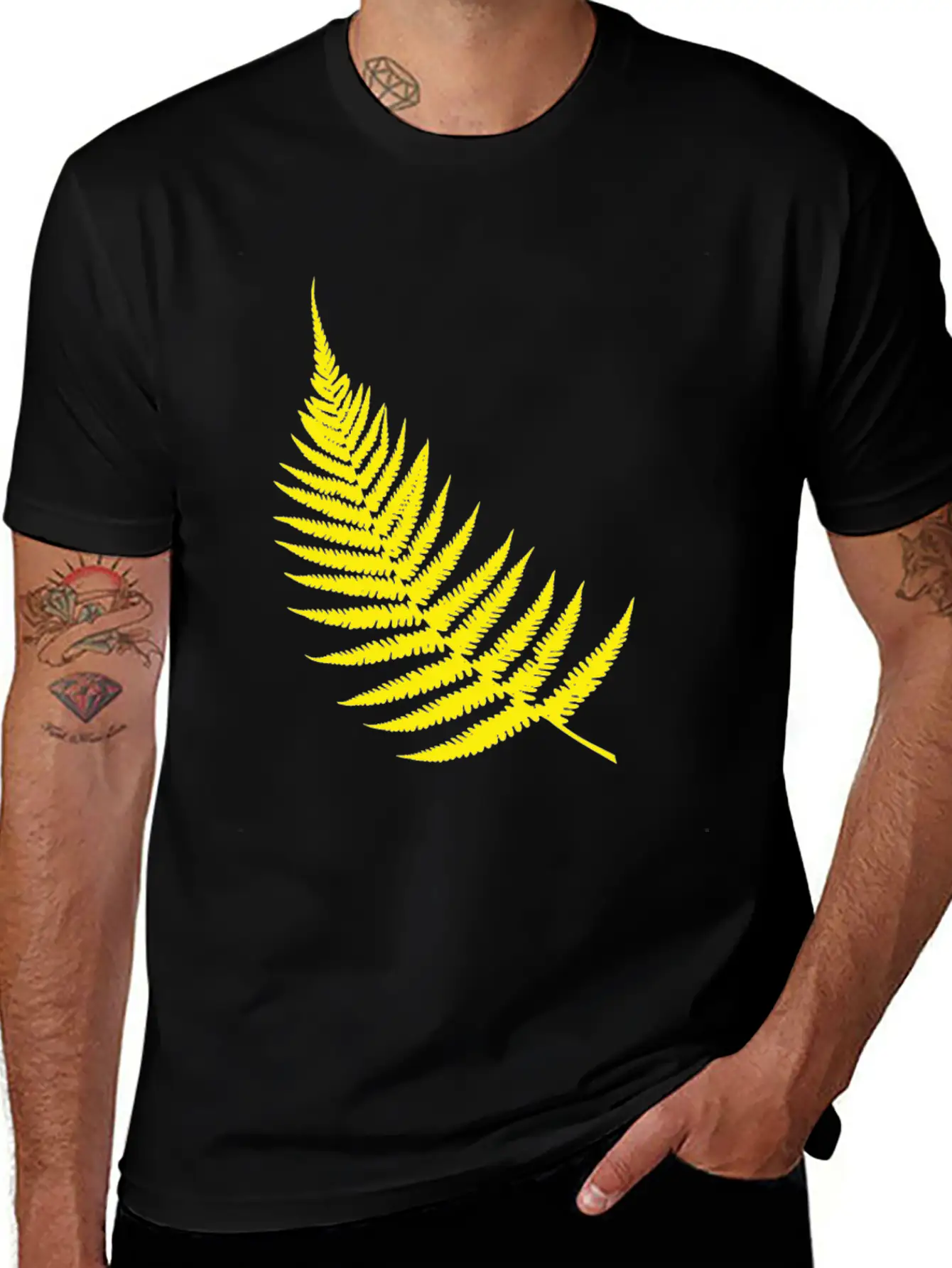 Fern 5 Timeless Short Sleeve Tee – Comfy And Minimalist Design