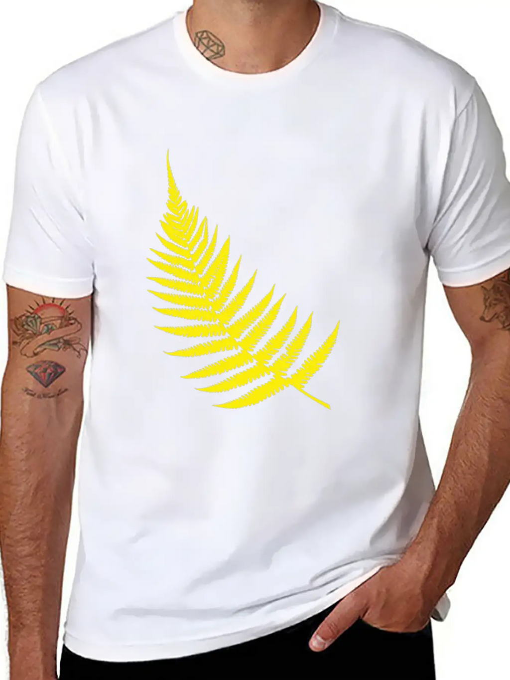 Fern 5 Timeless Short Sleeve Tee – Comfy And Minimalist Design