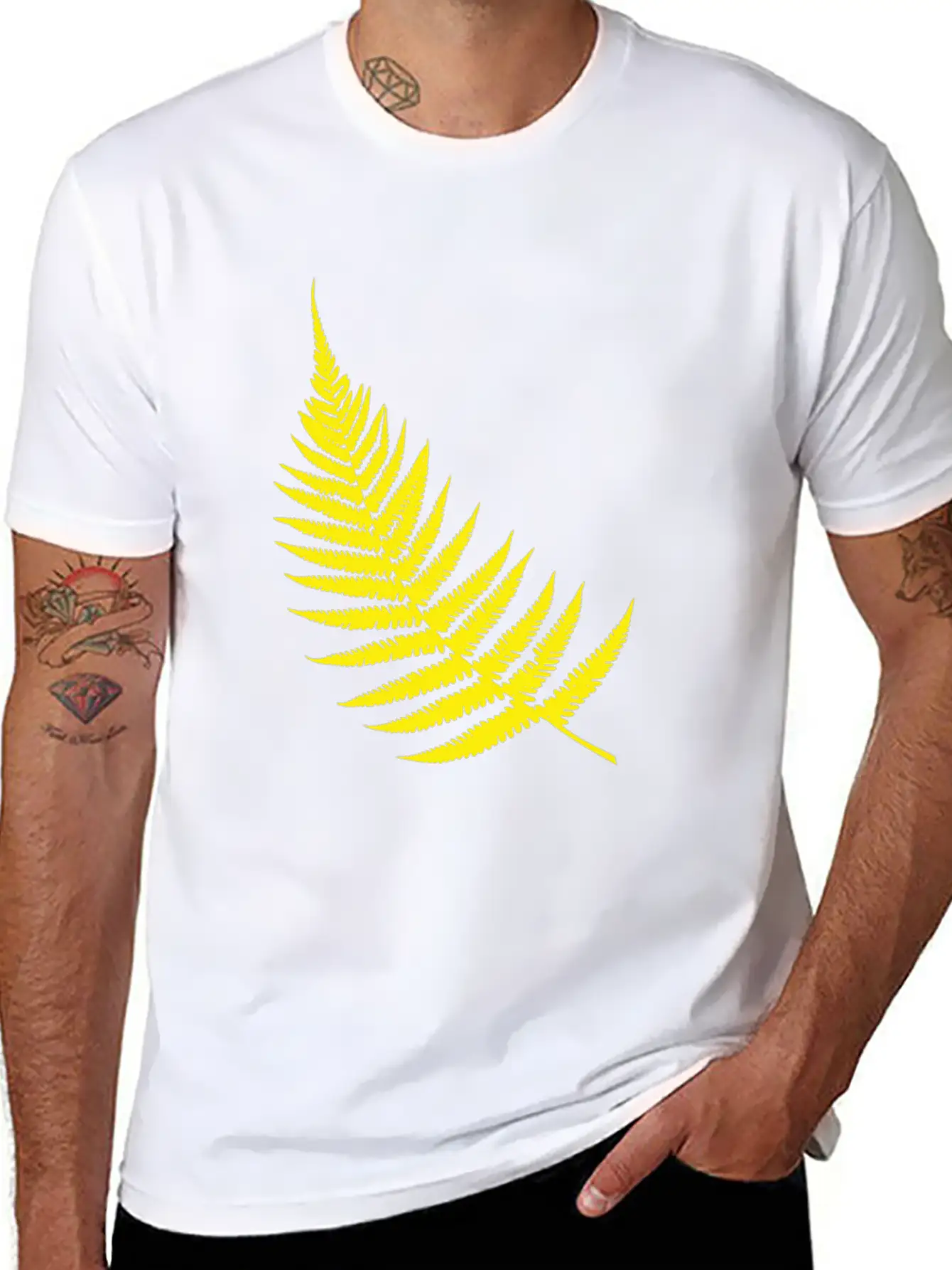 Fern 5 Timeless Short Sleeve Tee – Comfy And Minimalist Design