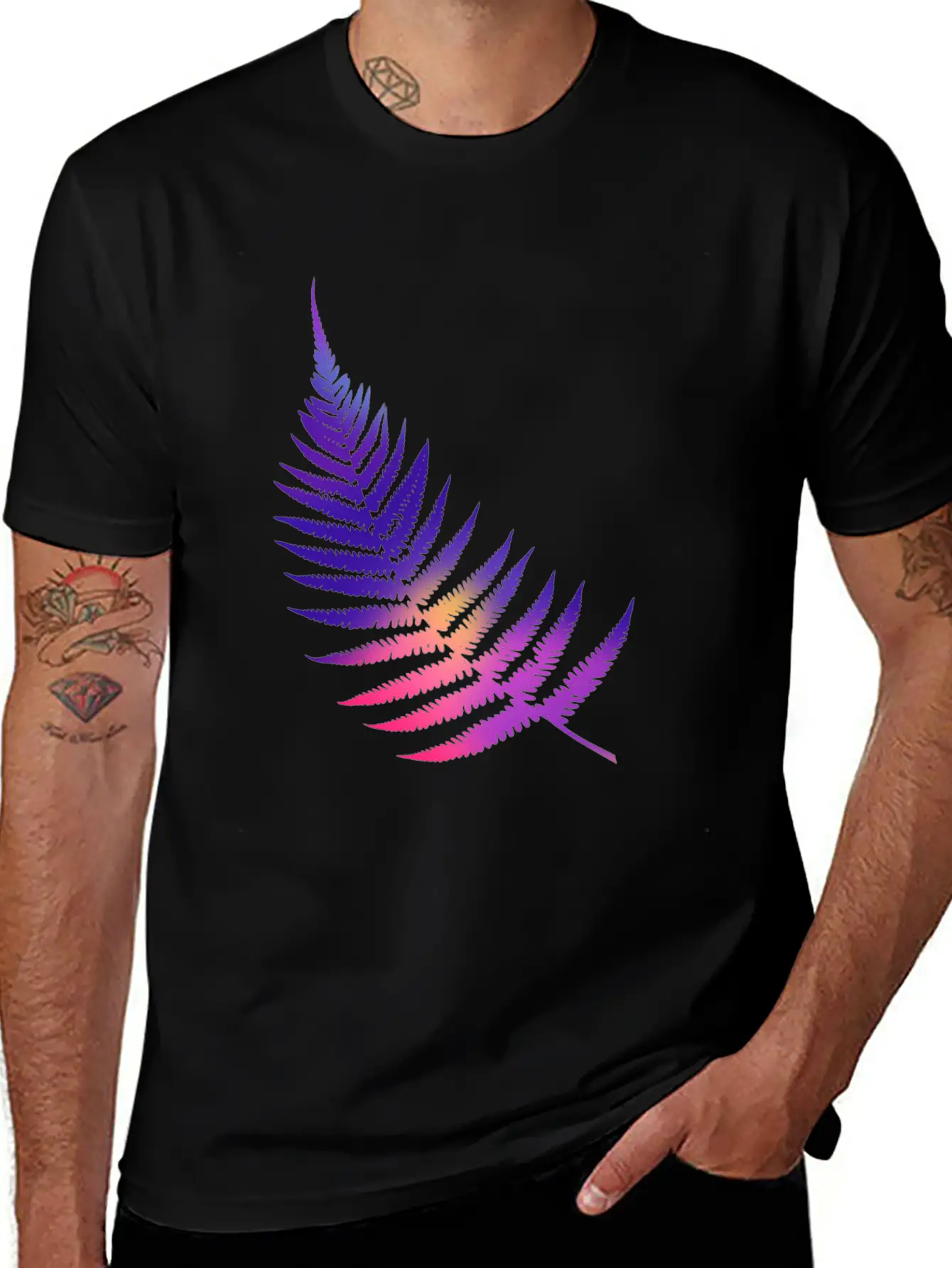 Fern 9 Relaxed Everyday Tee – Lightweight And Durable Cotton