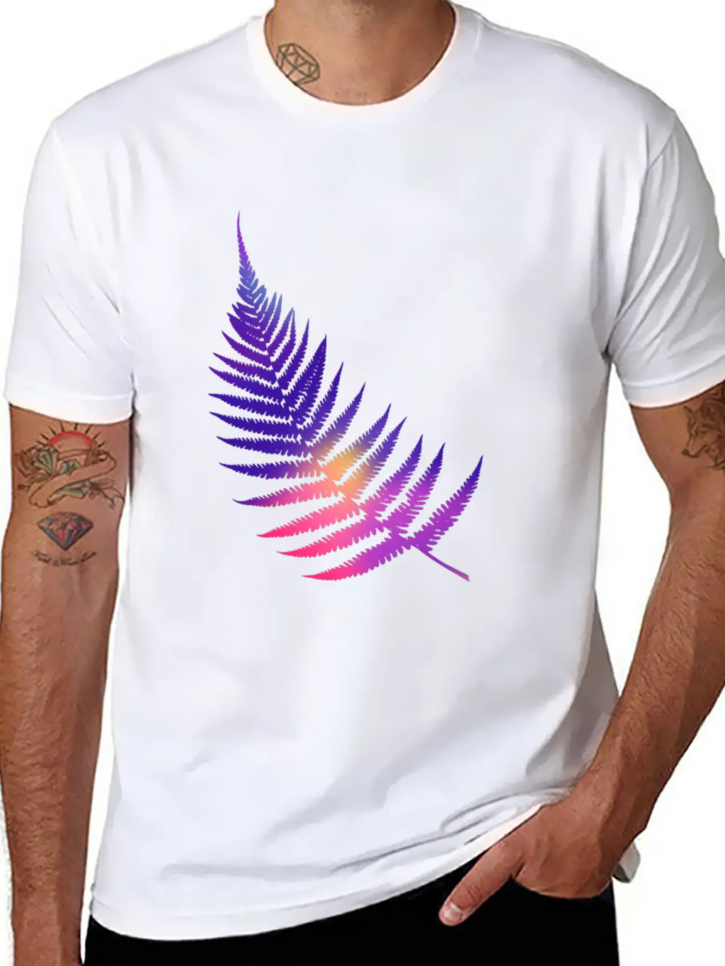 Fern 9 Relaxed Everyday Tee – Lightweight And Durable Cotton