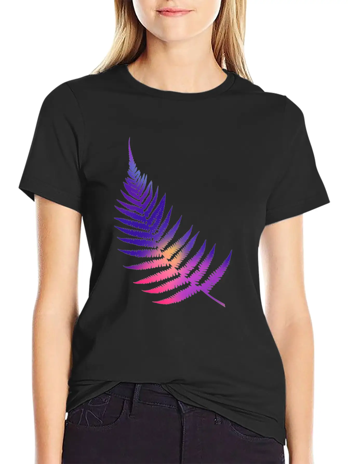 Fern 9 Relaxed Everyday Tee – Lightweight And Durable Cotton