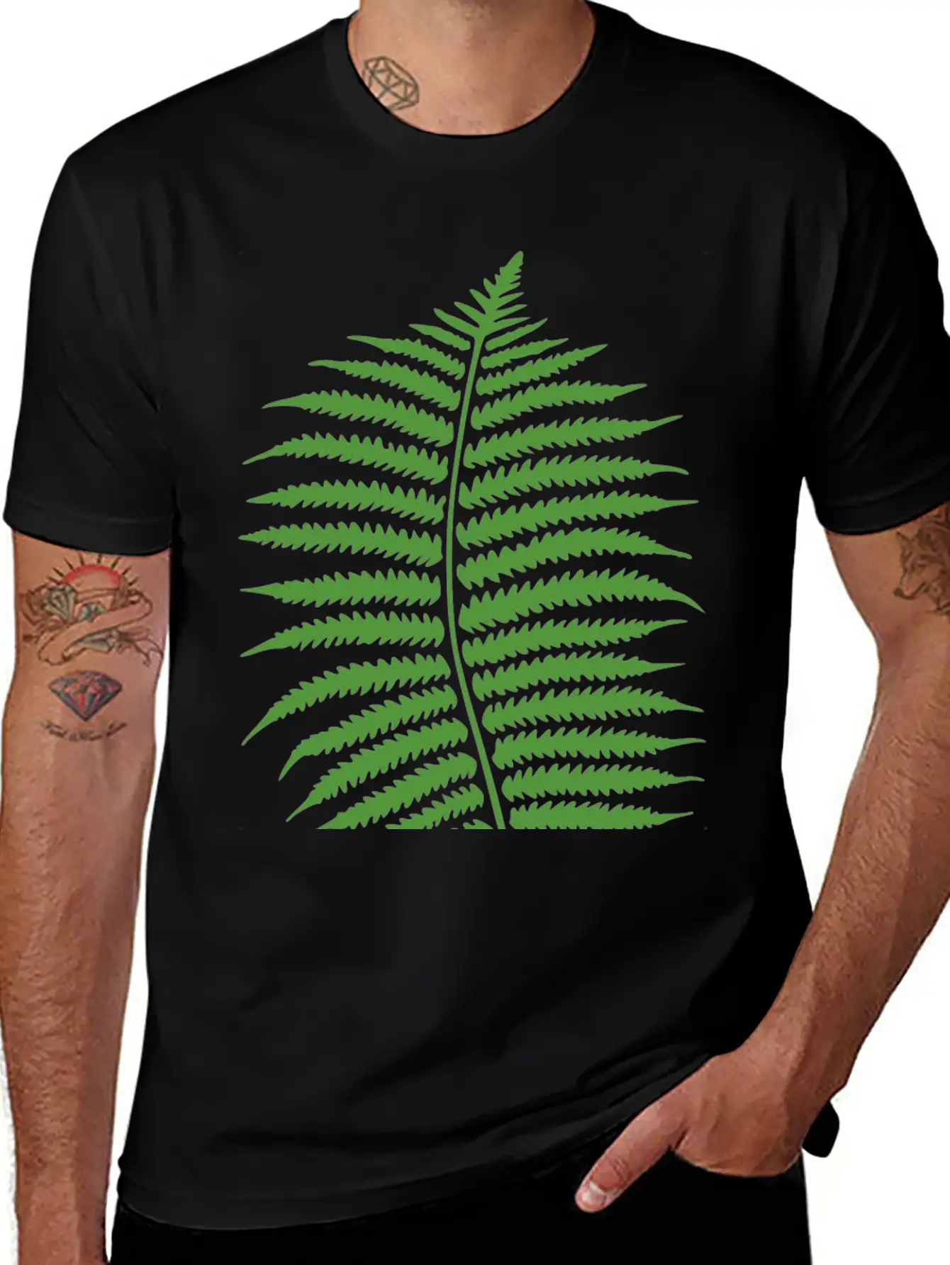 Fern Classic Cotton Tee – Unisex Comfort For Any Season