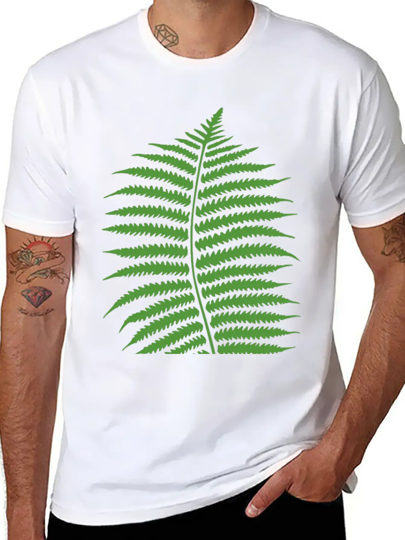 Fern Classic Cotton Tee – Unisex Comfort For Any Season