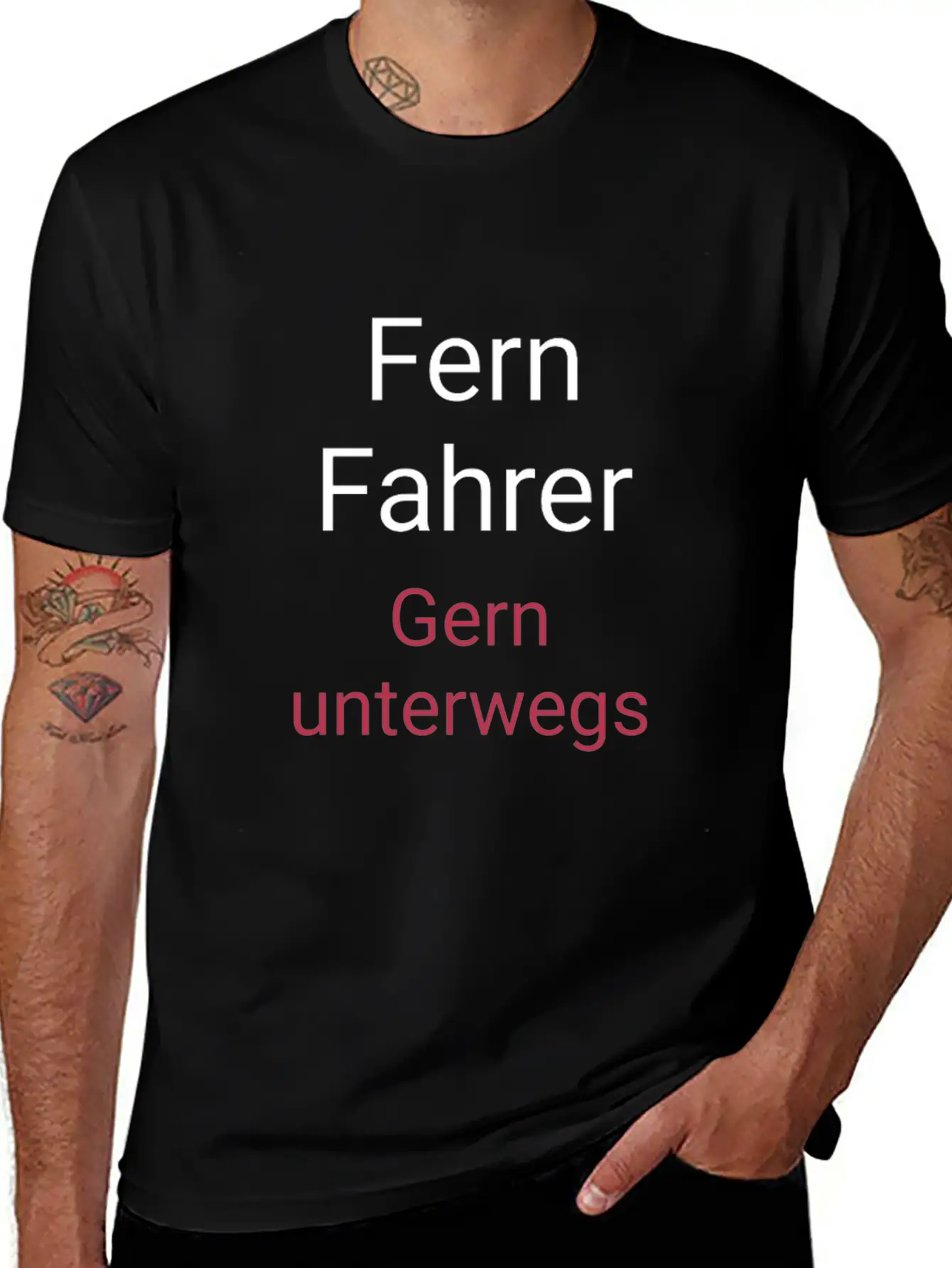 Fern Fahrer Unisex Casual T-Shirt – Clean Design For Daily Comfort