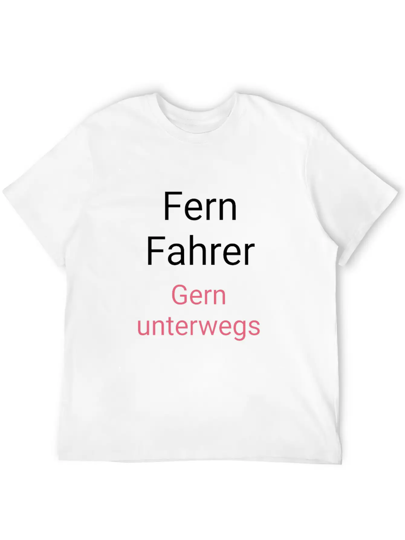Fern Fahrer Unisex Casual T-Shirt – Clean Design For Daily Comfort