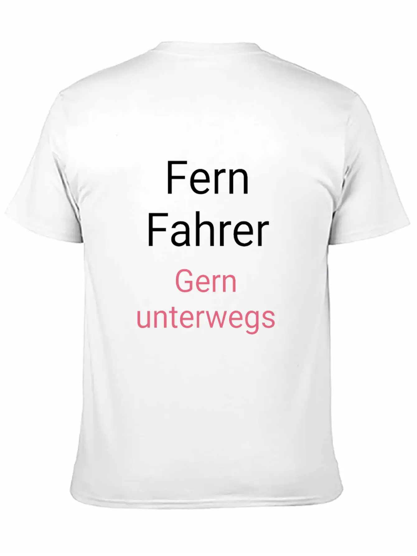 Fern Fahrer Unisex Casual T-Shirt – Clean Design For Daily Comfort
