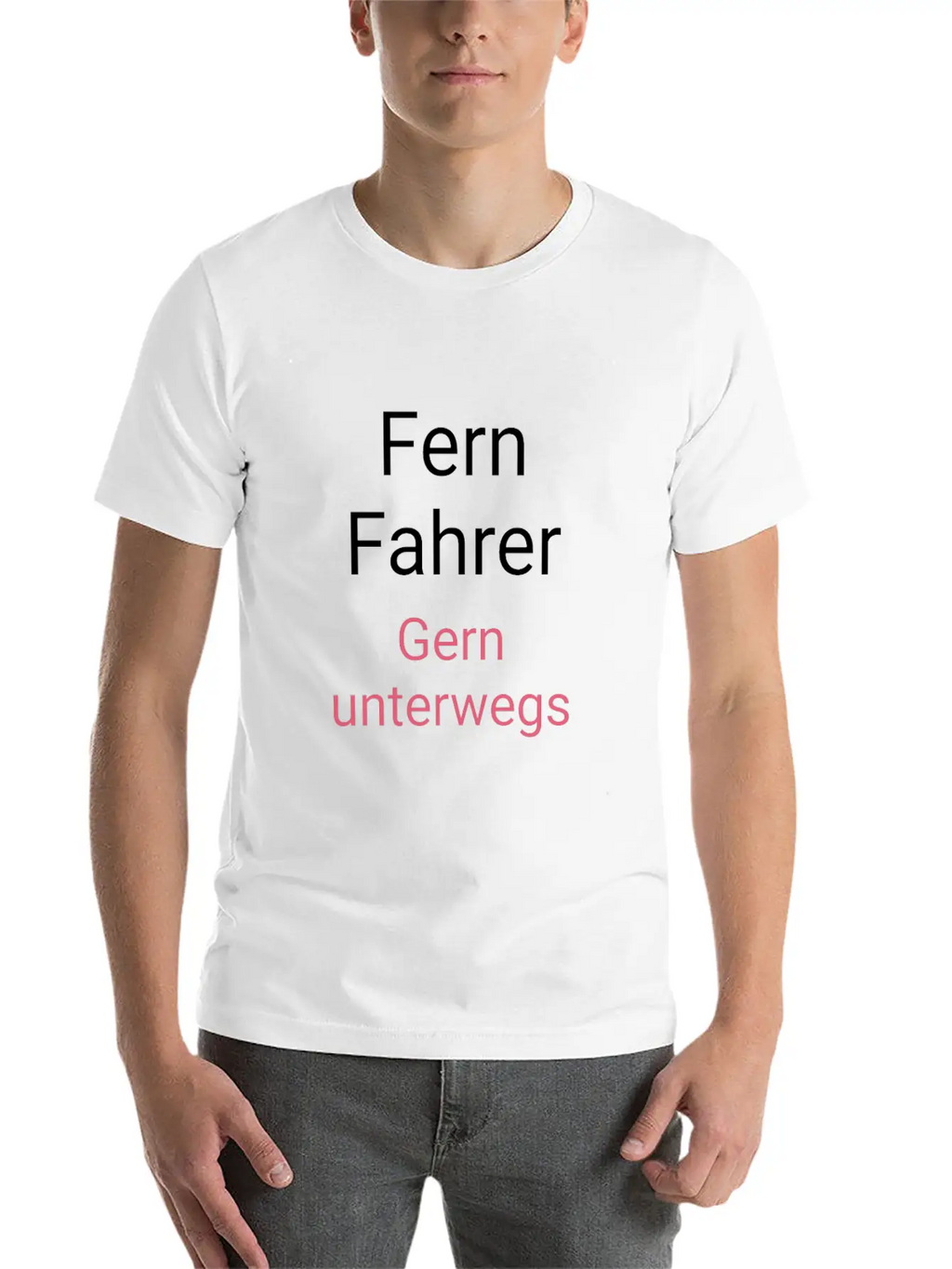 Fern Fahrer Unisex Casual T-Shirt – Clean Design For Daily Comfort