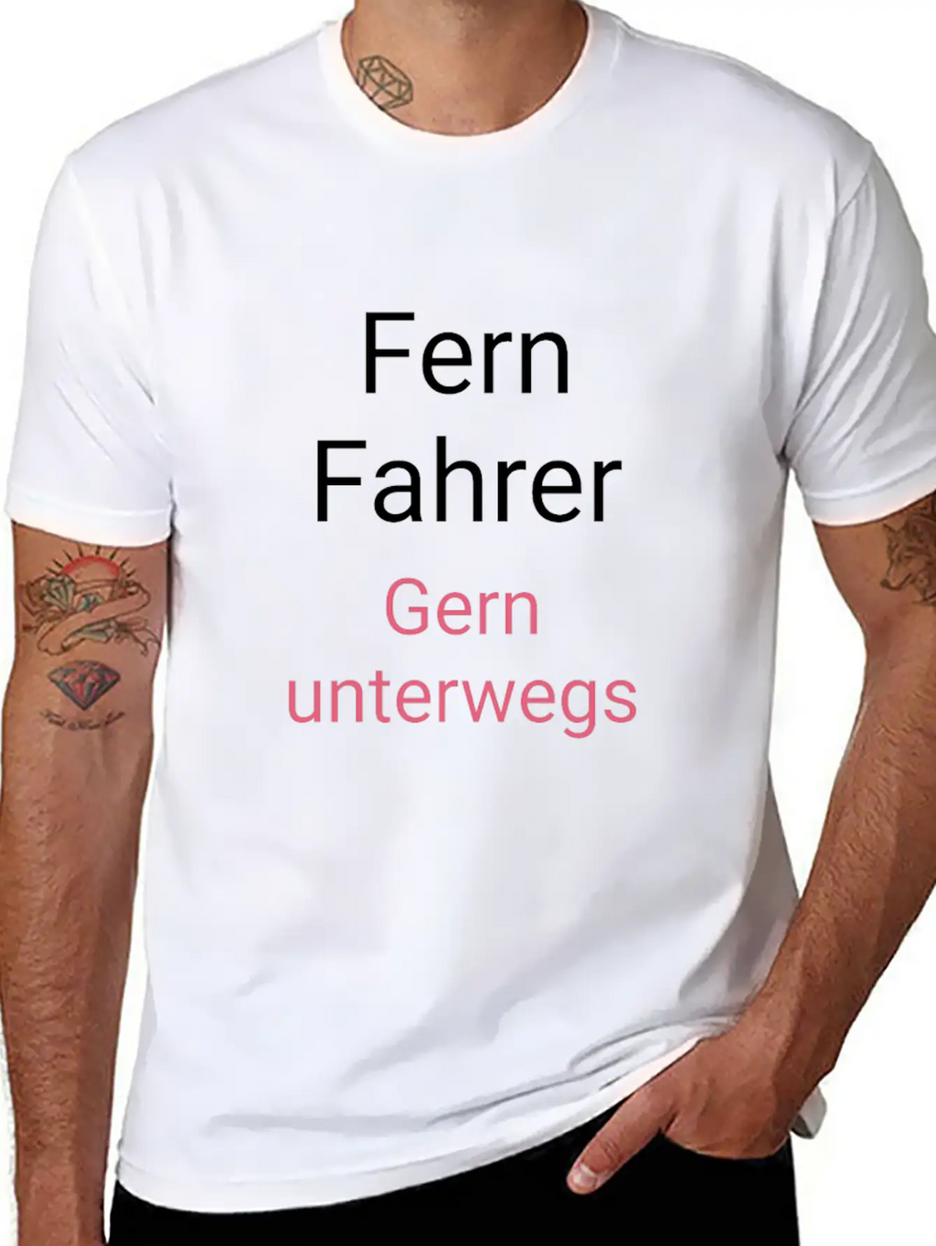 Fern Fahrer Unisex Casual T-Shirt – Clean Design For Daily Comfort