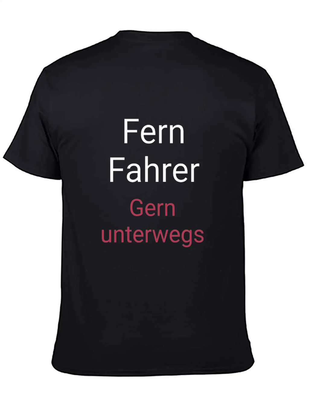 Fern Fahrer Unisex Casual T-Shirt – Clean Design For Daily Comfort