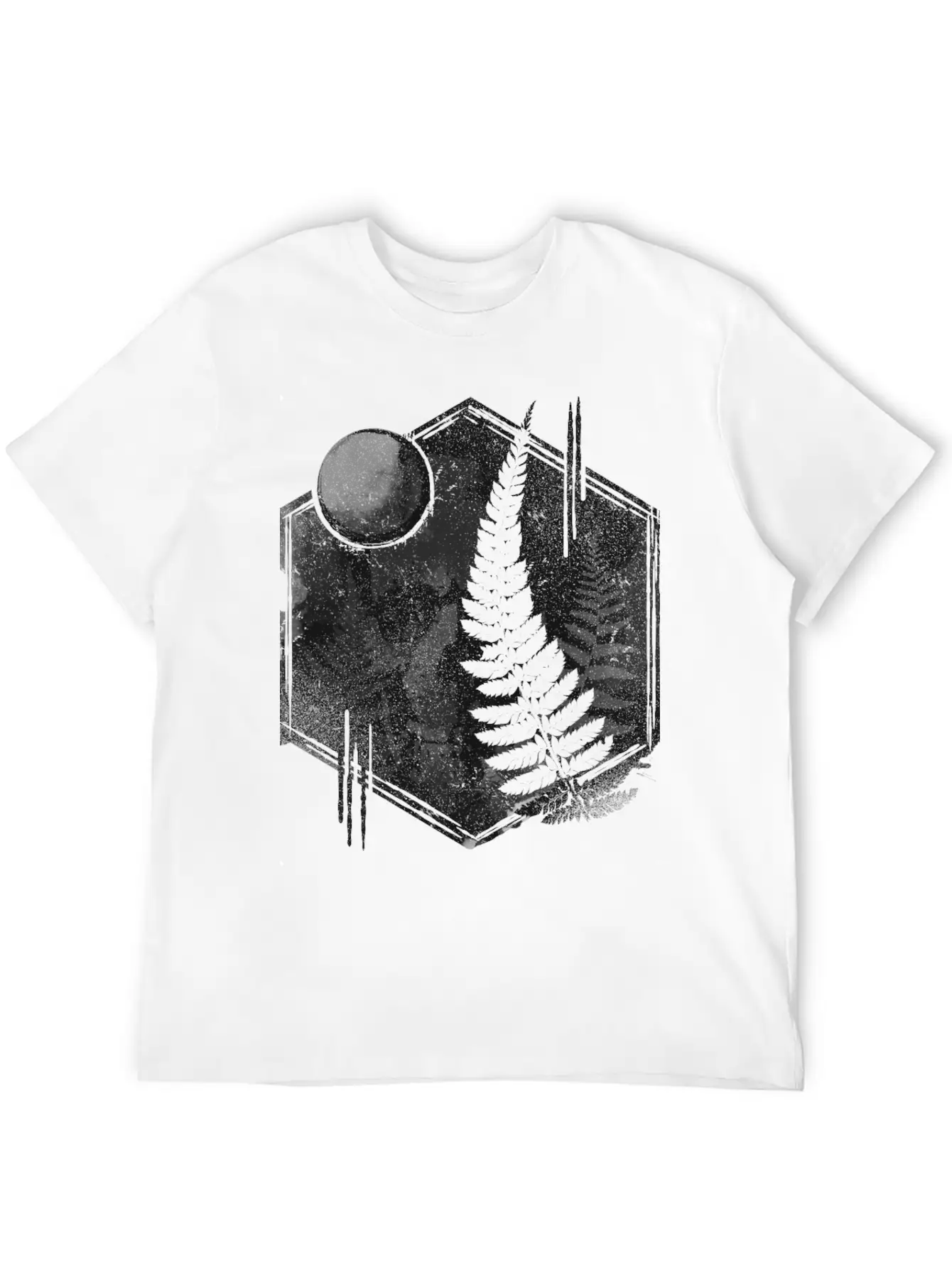 Fern Skull Relaxed Everyday Tee – Lightweight And Durable Cotton