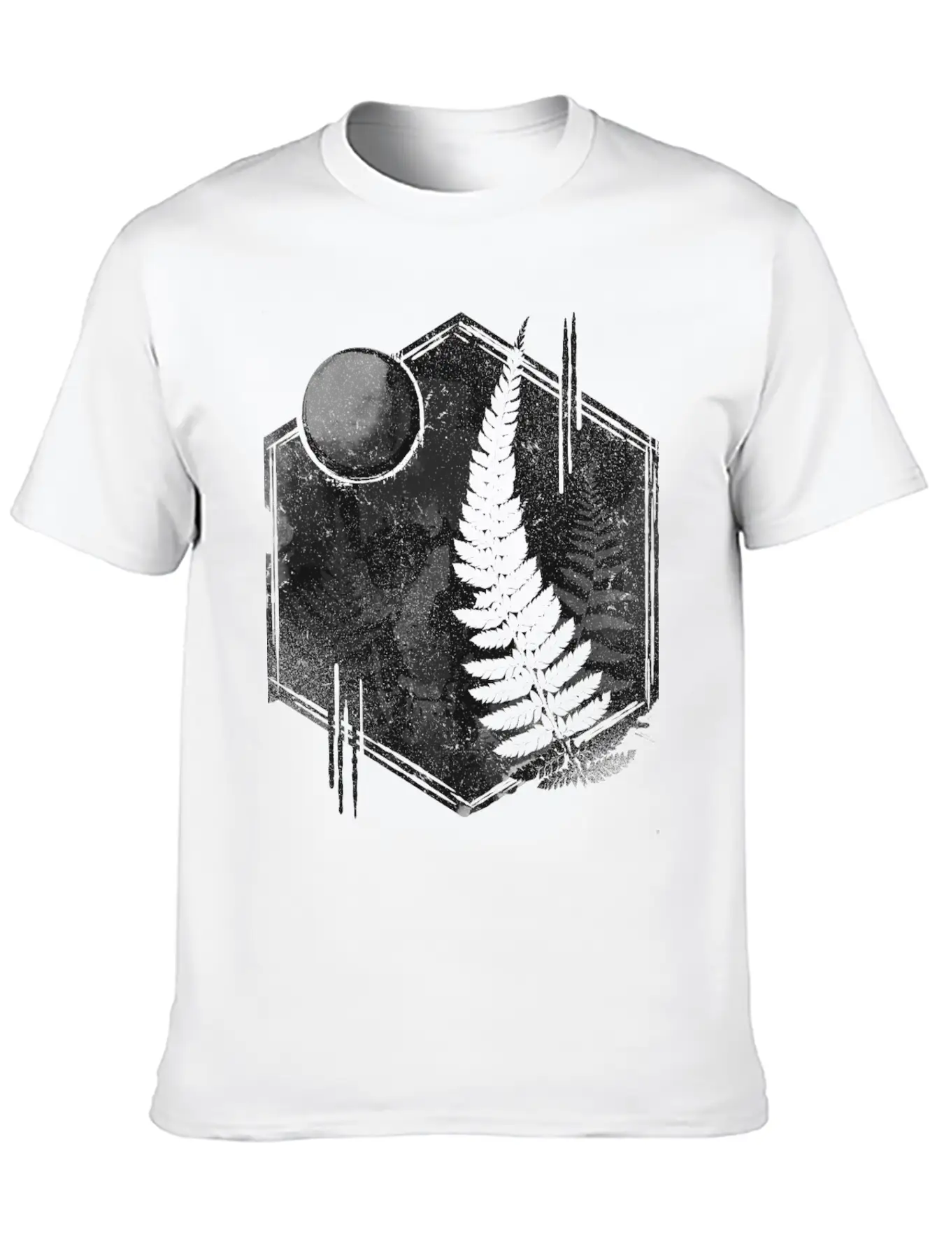 Fern Skull Relaxed Everyday Tee – Lightweight And Durable Cotton