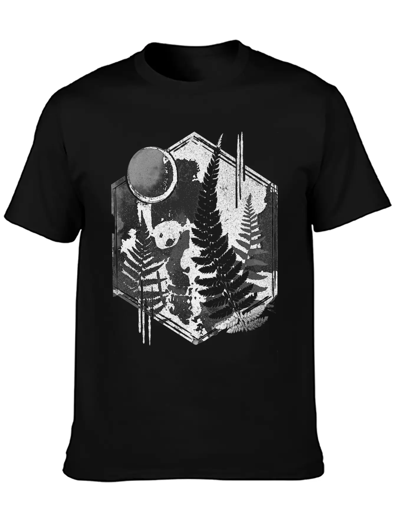 Fern Skull Relaxed Everyday Tee – Lightweight And Durable Cotton
