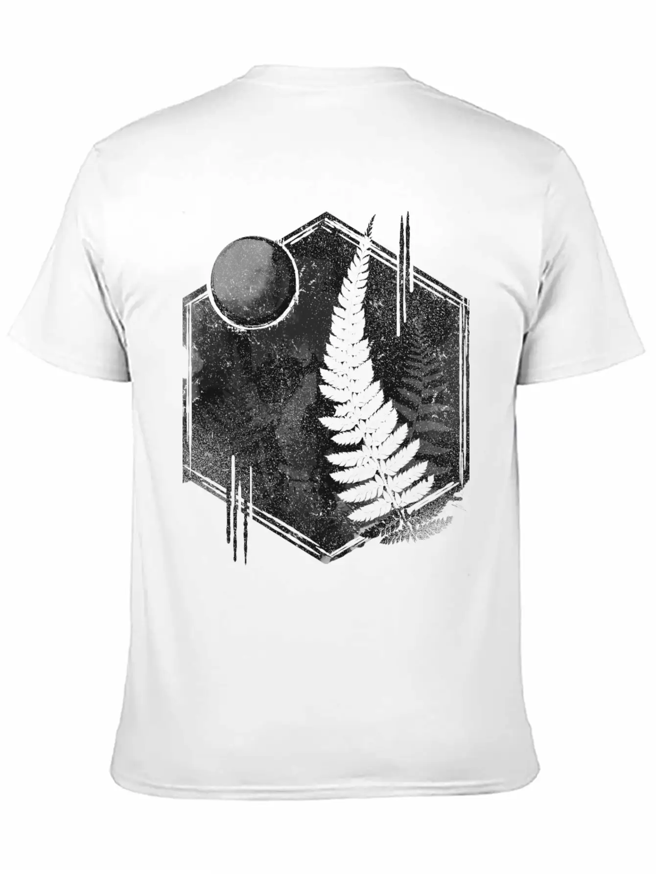 Fern Skull Relaxed Everyday Tee – Lightweight And Durable Cotton