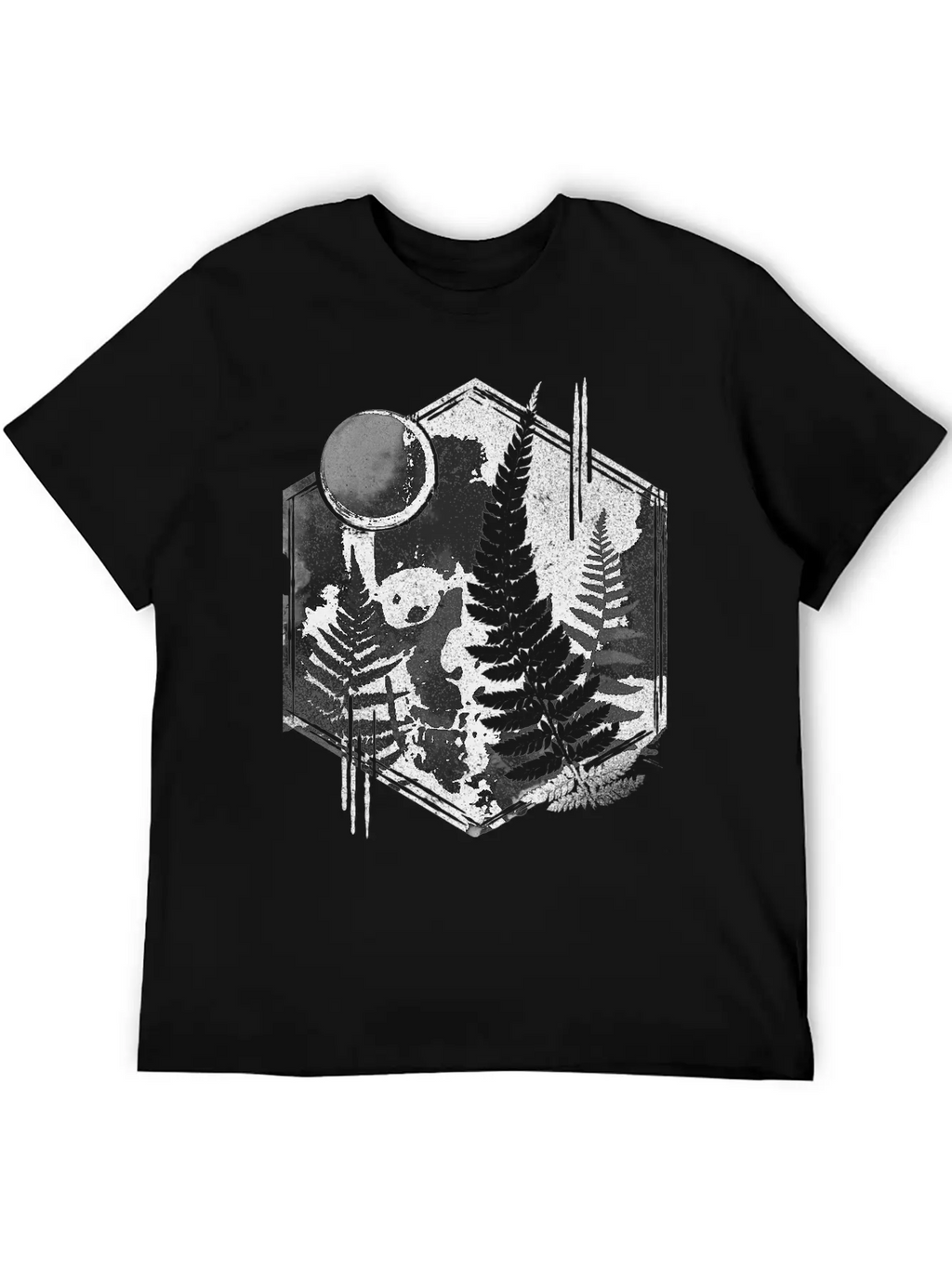 Fern Skull Relaxed Everyday Tee – Lightweight And Durable Cotton