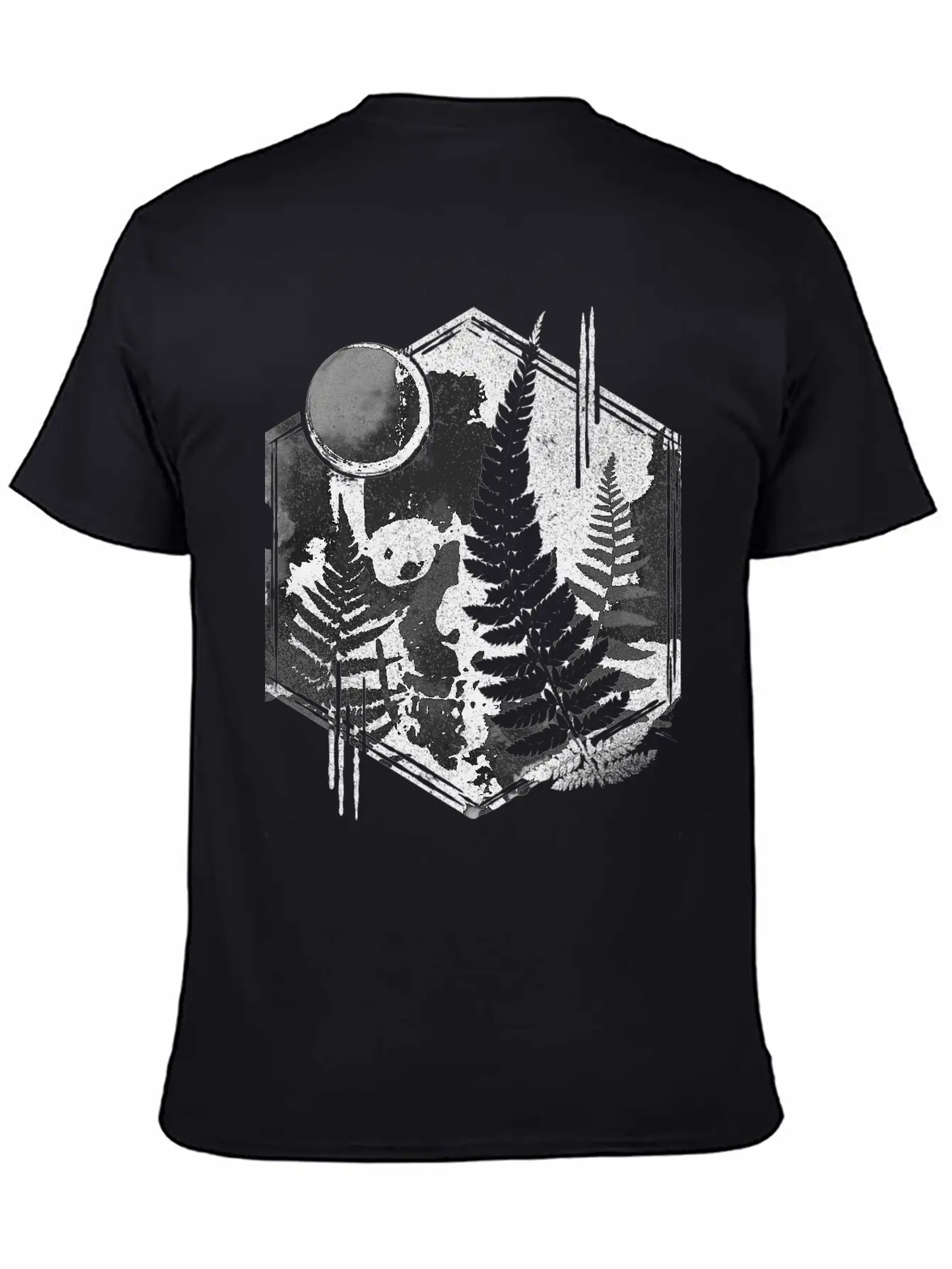 Fern Skull Relaxed Everyday Tee – Lightweight And Durable Cotton