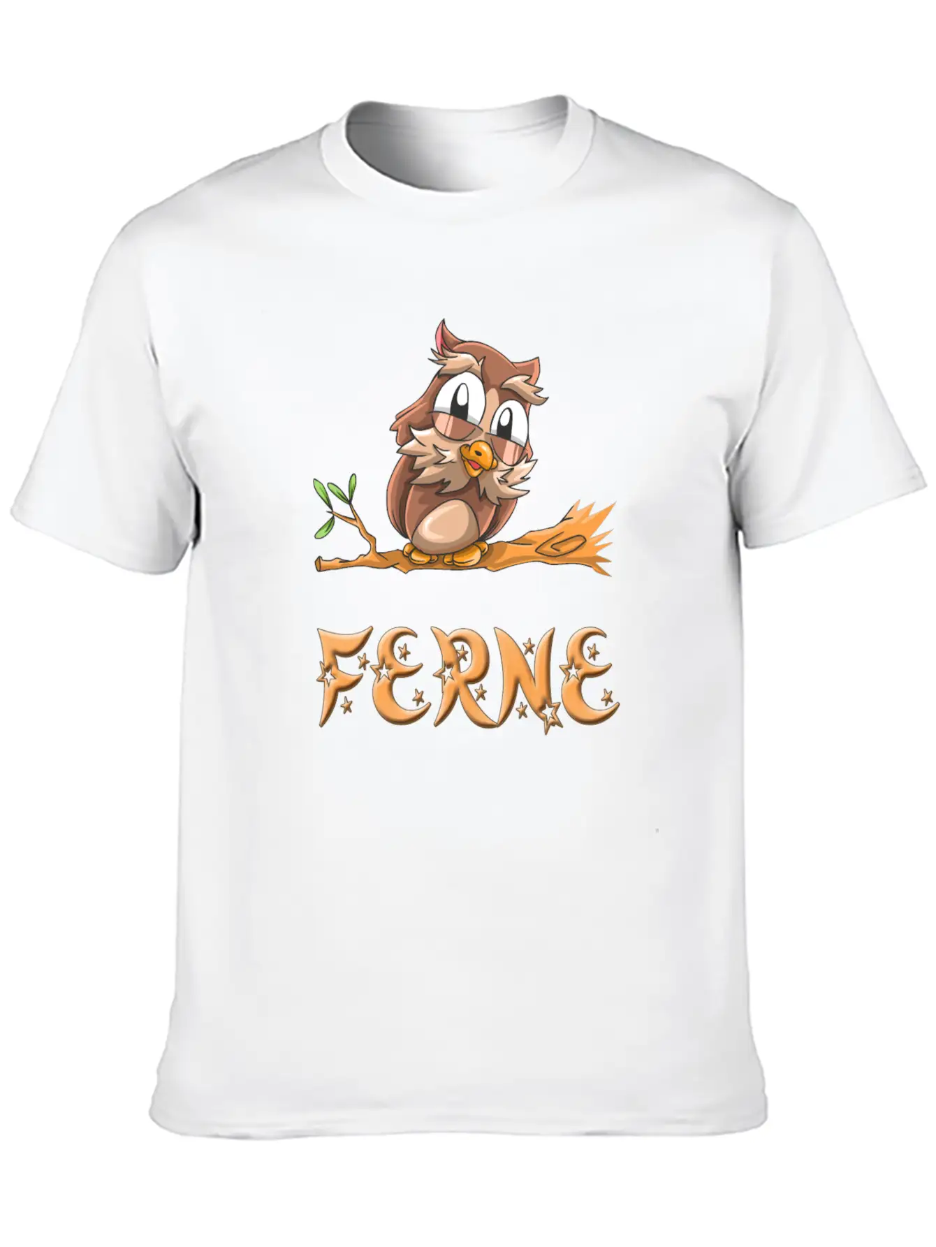 Ferne Owl Unisex Casual T-Shirt – Clean Design For Daily Comfort