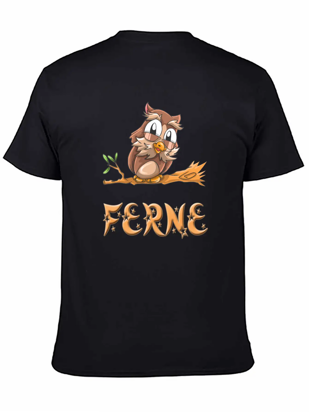 Ferne Owl Unisex Casual T-Shirt – Clean Design For Daily Comfort