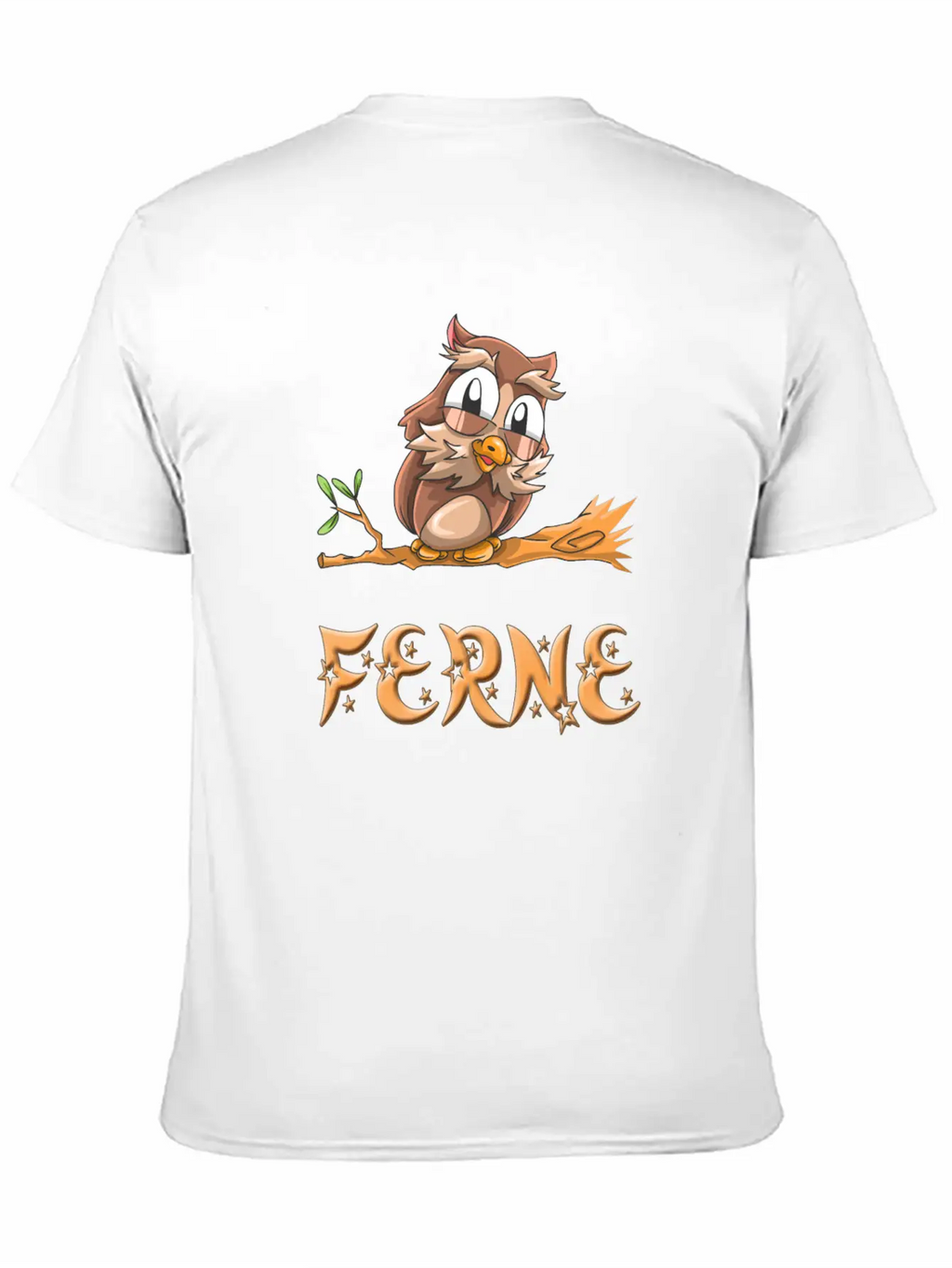 Ferne Owl Unisex Casual T-Shirt – Clean Design For Daily Comfort
