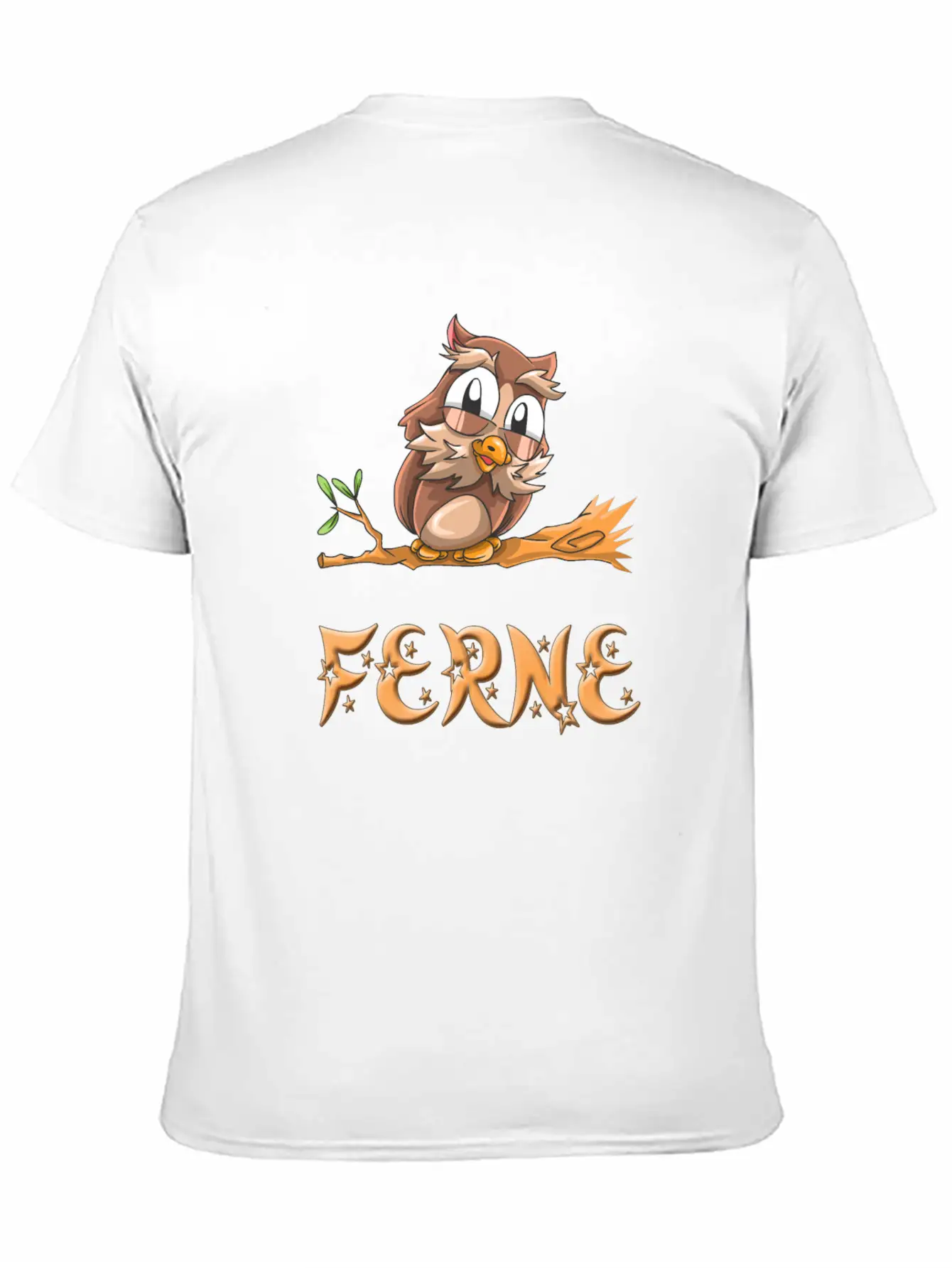 Ferne Owl Unisex Casual T-Shirt – Clean Design For Daily Comfort
