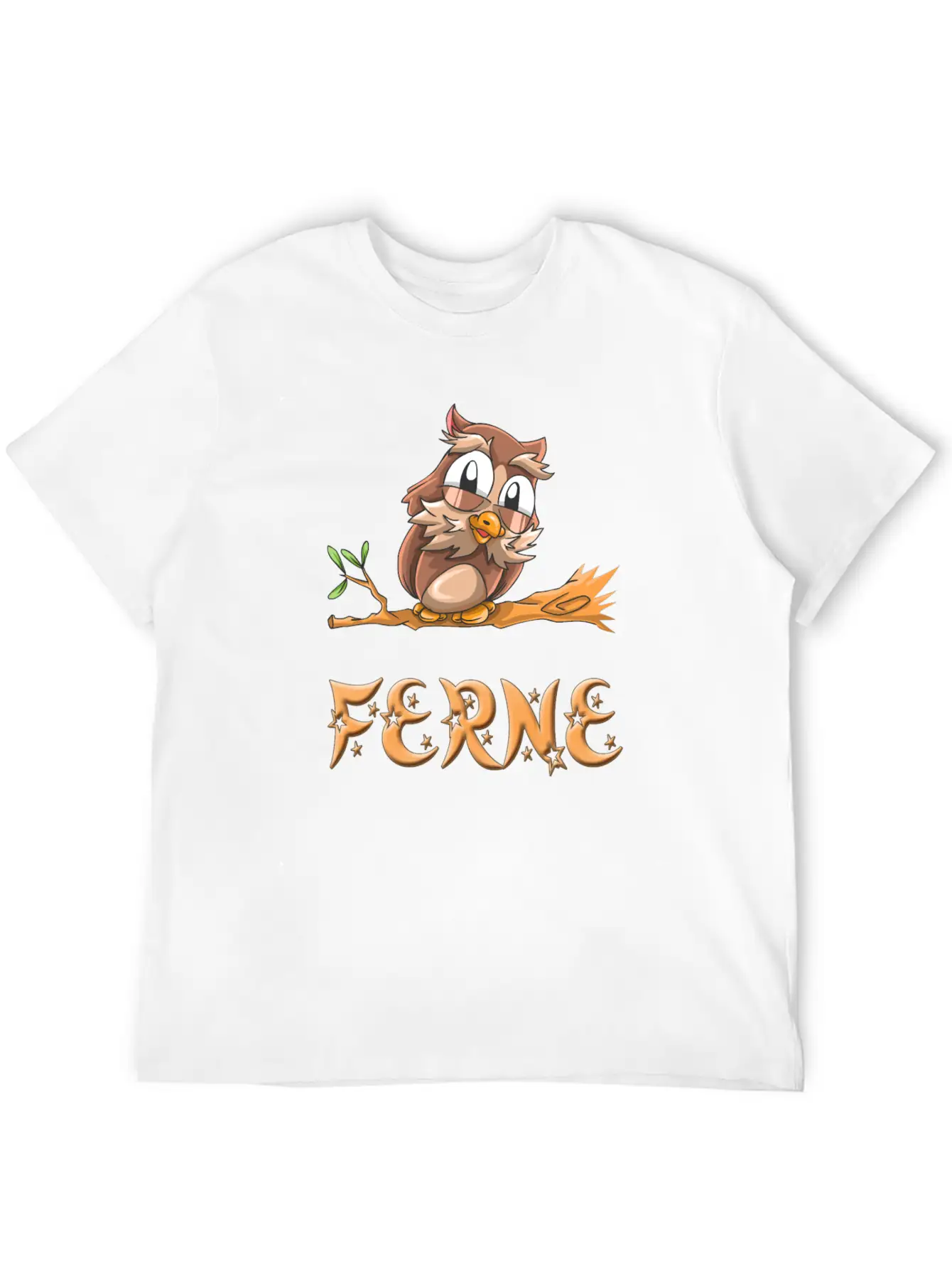 Ferne Owl Unisex Casual T-Shirt – Clean Design For Daily Comfort