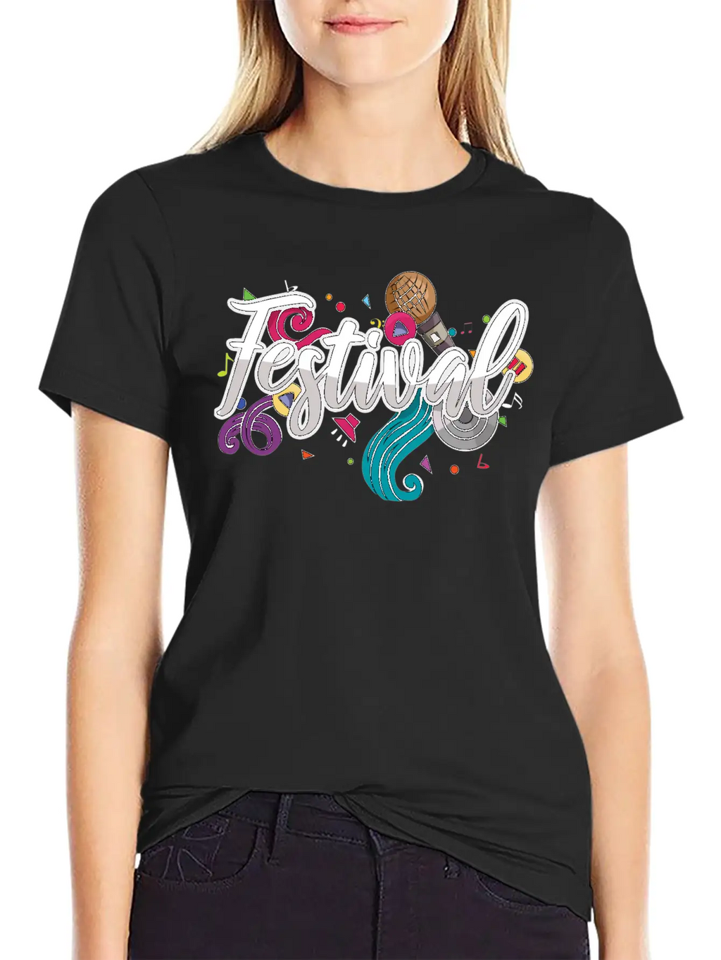 Festival Essential Cotton Tee For Daily Outfits – Unisex Style