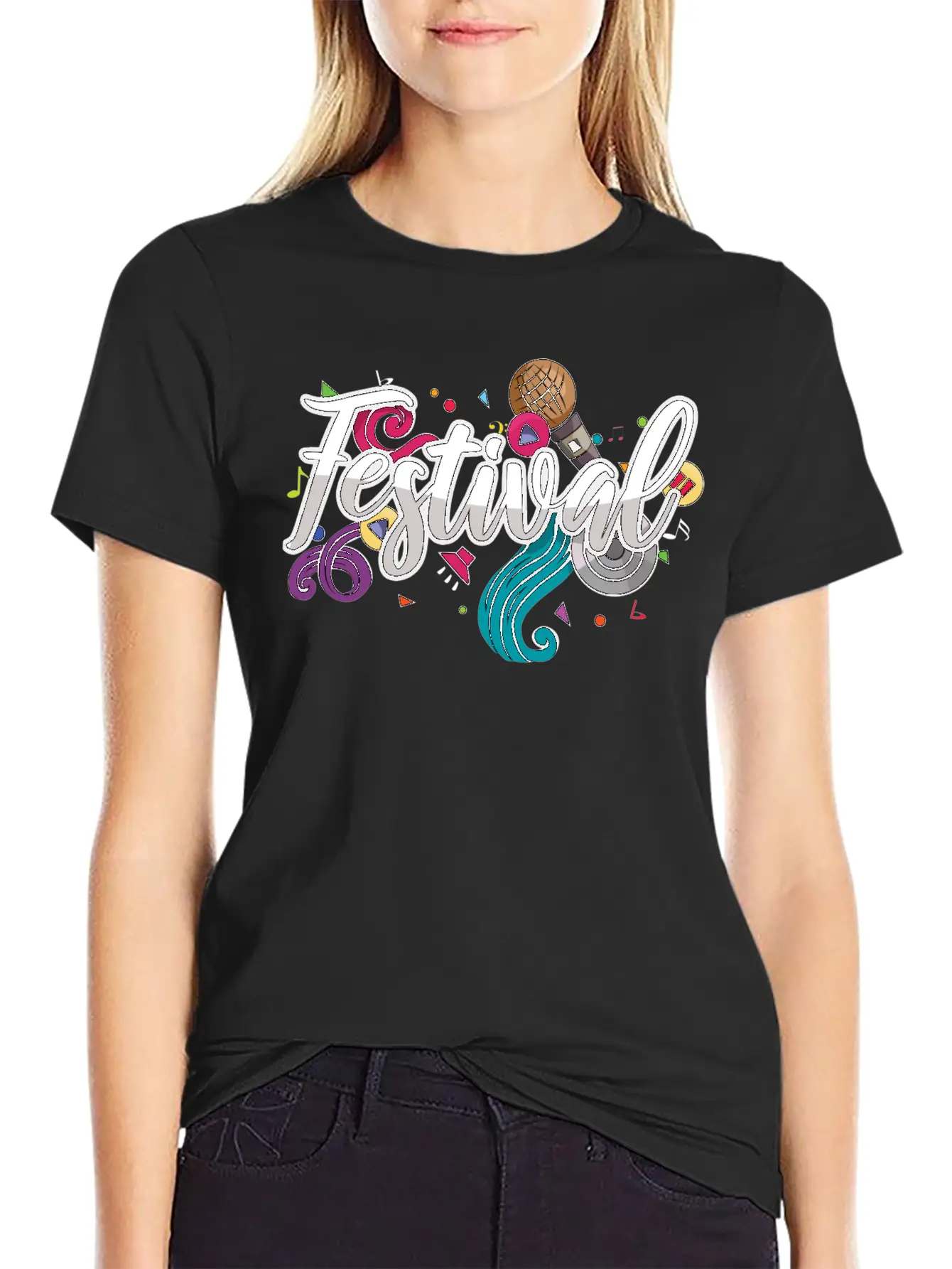 Festival Essential Cotton Tee For Daily Outfits – Unisex Style