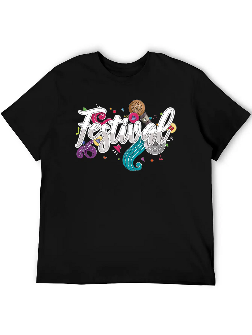 Festival Essential Cotton Tee For Daily Outfits – Unisex Style