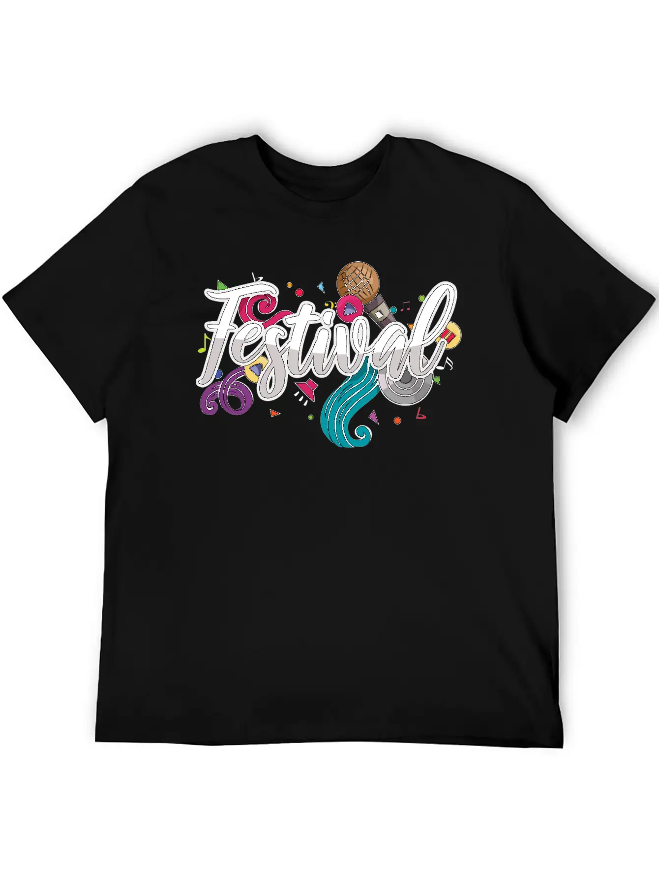 Festival Essential Cotton Tee For Daily Outfits – Unisex Style