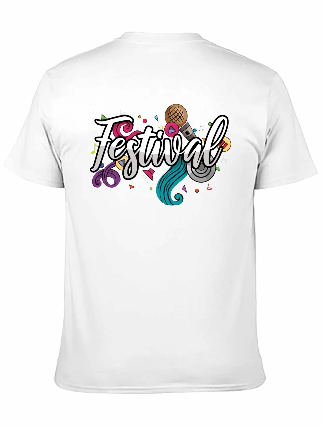 Festival Essential Cotton Tee For Daily Outfits – Unisex Style