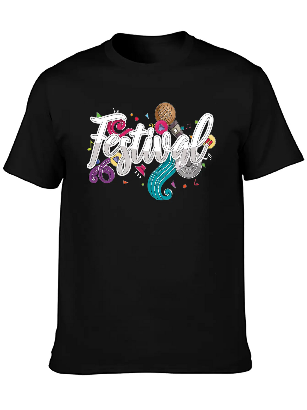 Festival Essential Cotton Tee For Daily Outfits – Unisex Style