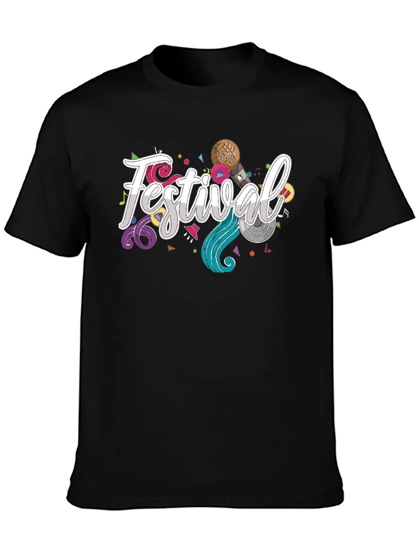 Festival Essential Cotton Tee For Daily Outfits – Unisex Style