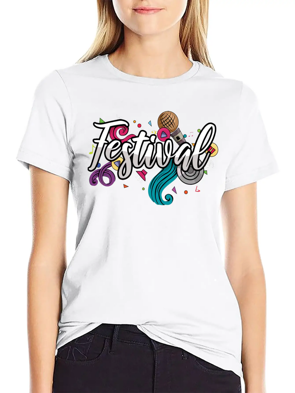 Festival Essential Cotton Tee For Daily Outfits – Unisex Style