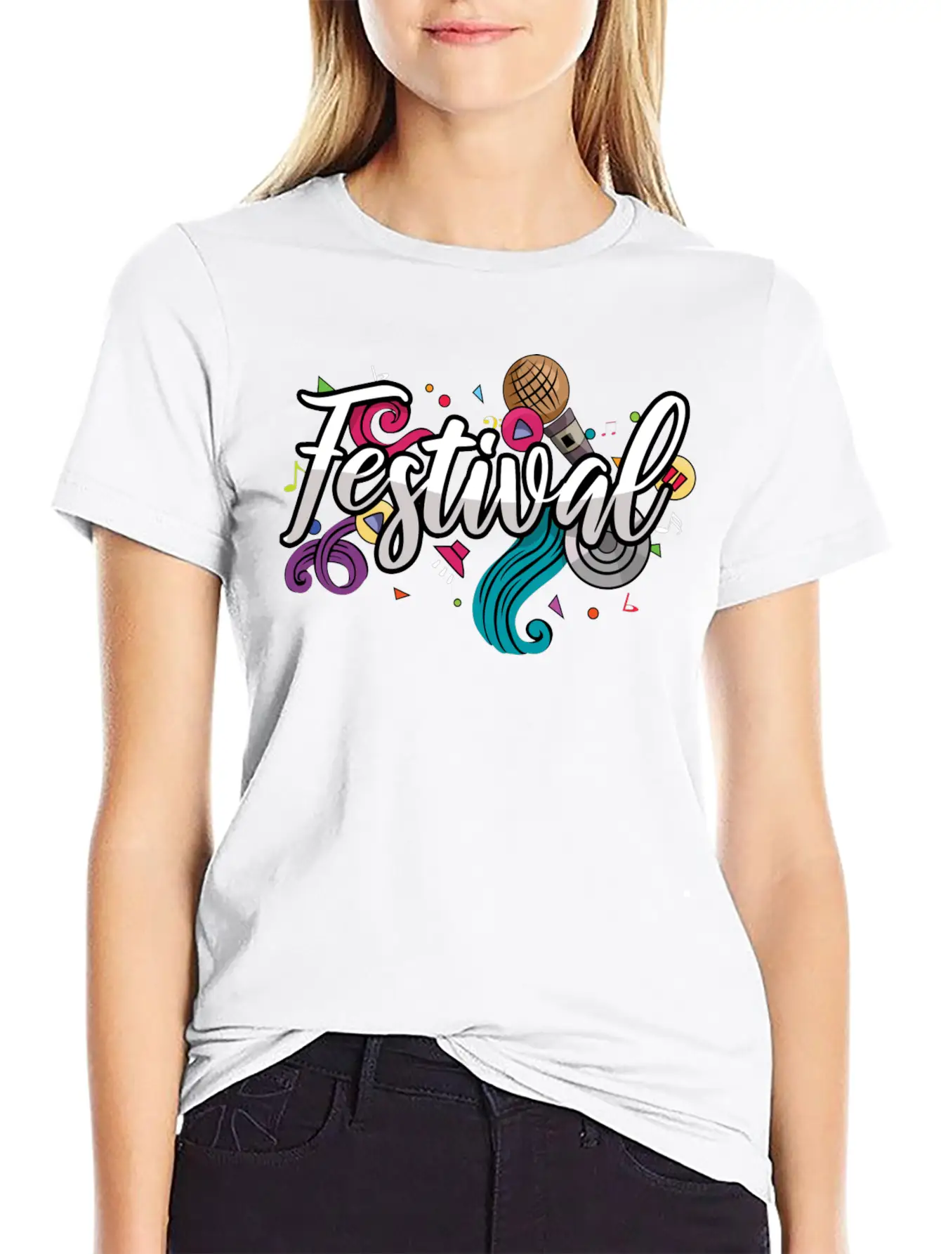 Festival Essential Cotton Tee For Daily Outfits – Unisex Style