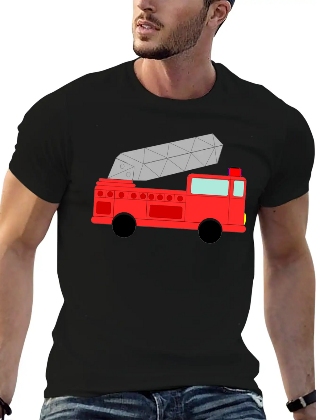 Feuerwehr Feuerwehrmann Firefighter Firetruck Fire Unisex Casual T-Shirt – Clean Design For Daily Comfort