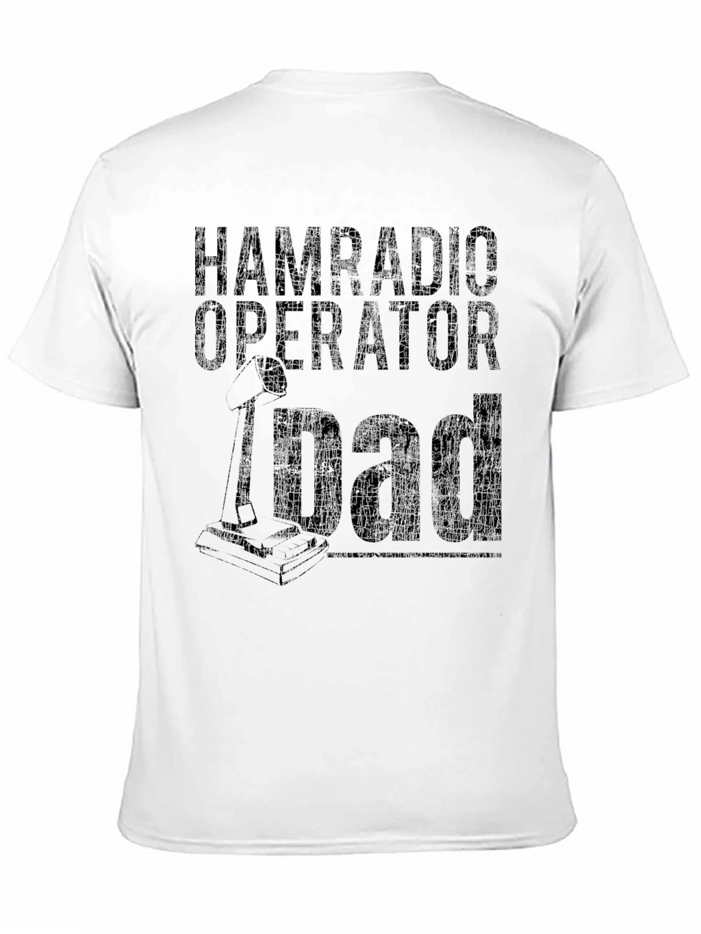 Ham Radio Operator Dad T-Shirt - Black