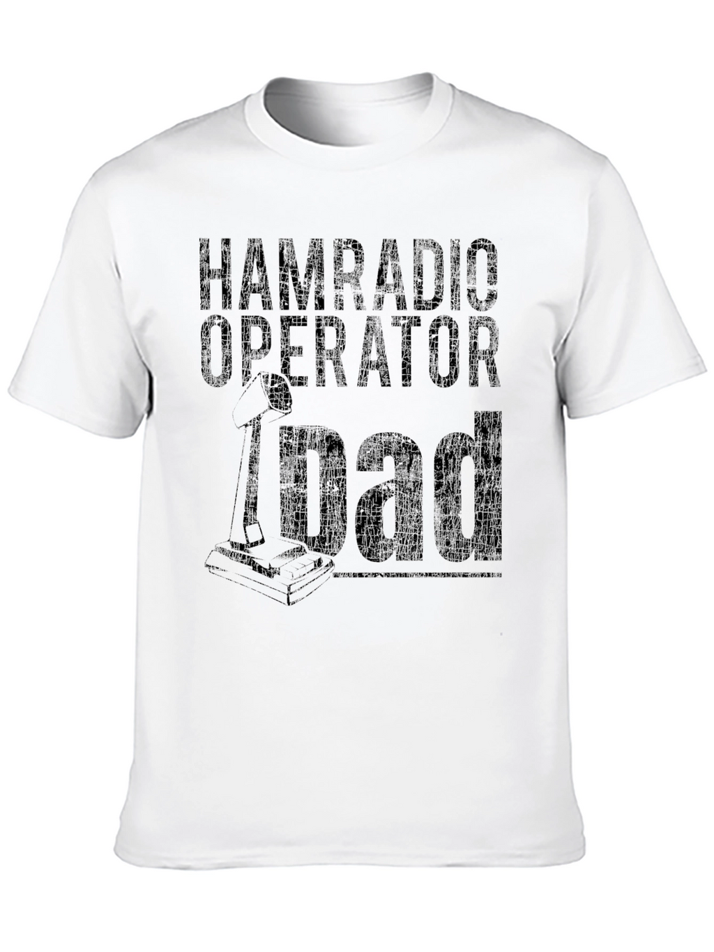 Ham Radio Operator Dad T-Shirt - Black