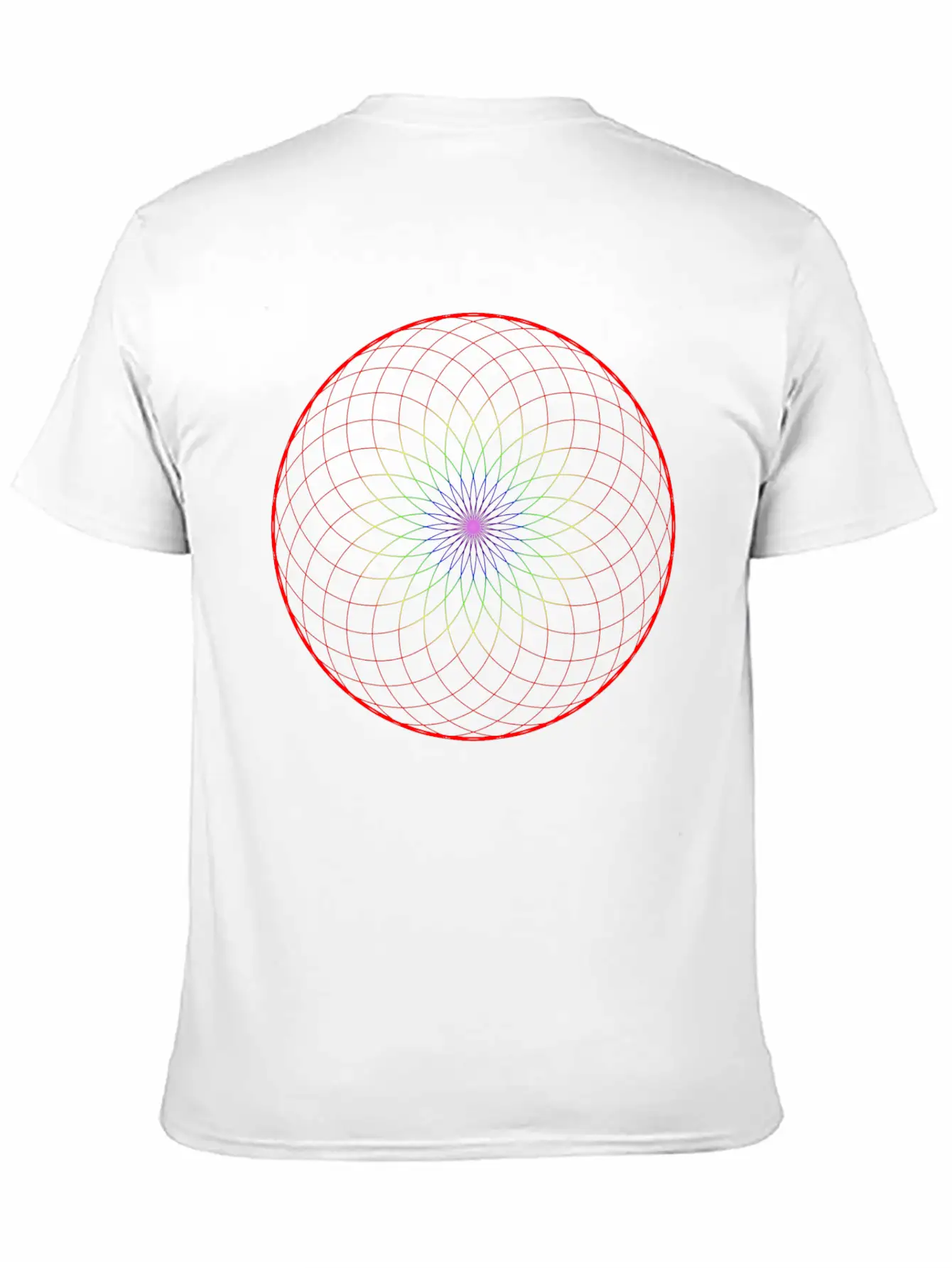 Fibonacci Dual Spiral Timeless Short Sleeve Tee – Comfy And Minimalist Design