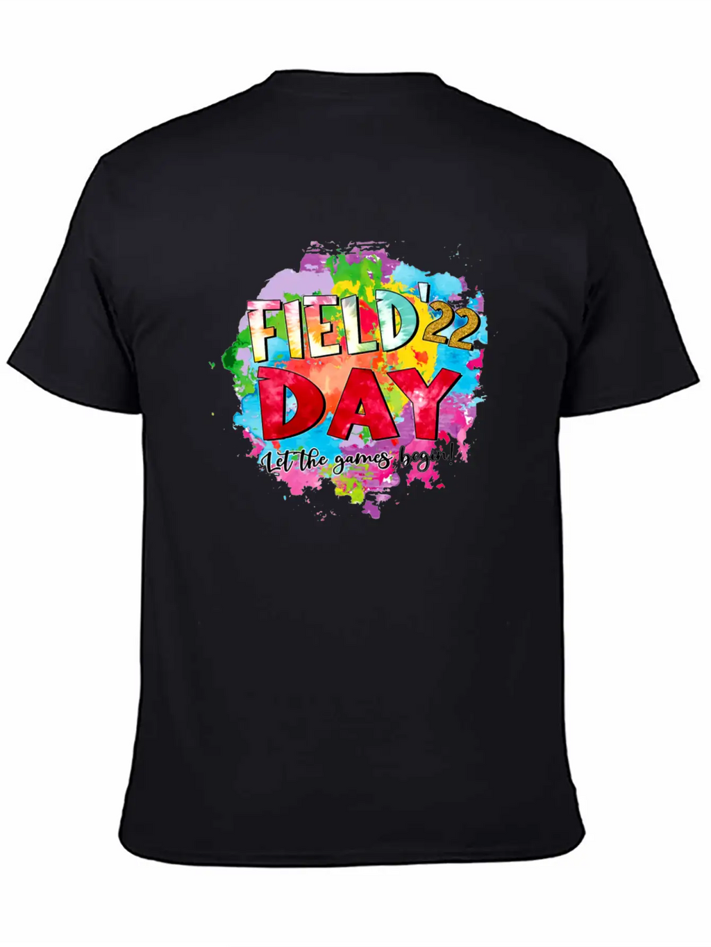 FIELD DAY Let The Games Begin Breathable Soft Cotton T-Shirt – Timeless Casual Look