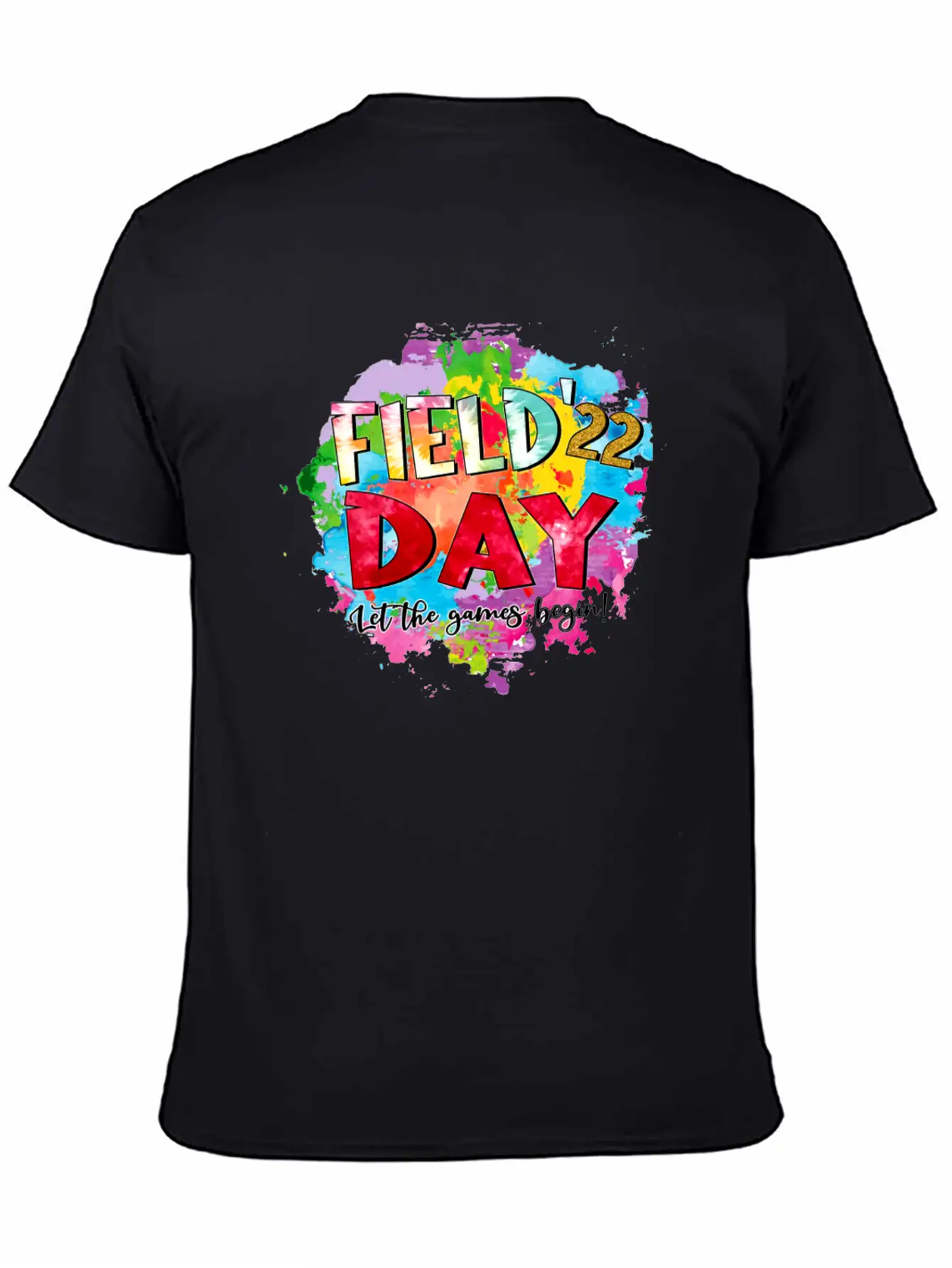 FIELD DAY Let The Games Begin Breathable Soft Cotton T-Shirt – Timeless Casual Look