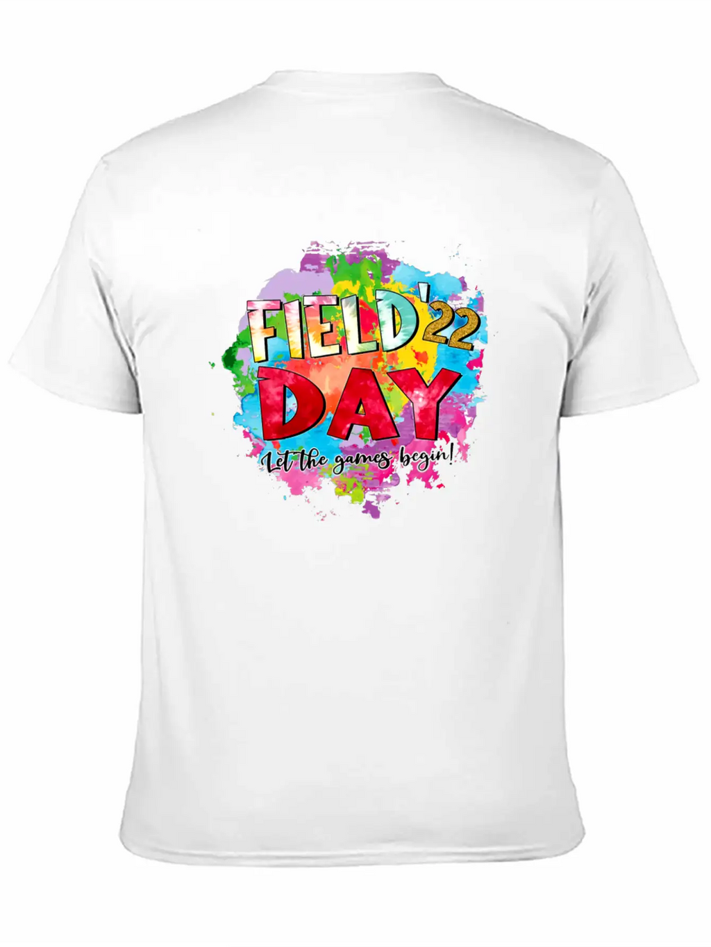 FIELD DAY Let The Games Begin Breathable Soft Cotton T-Shirt – Timeless Casual Look